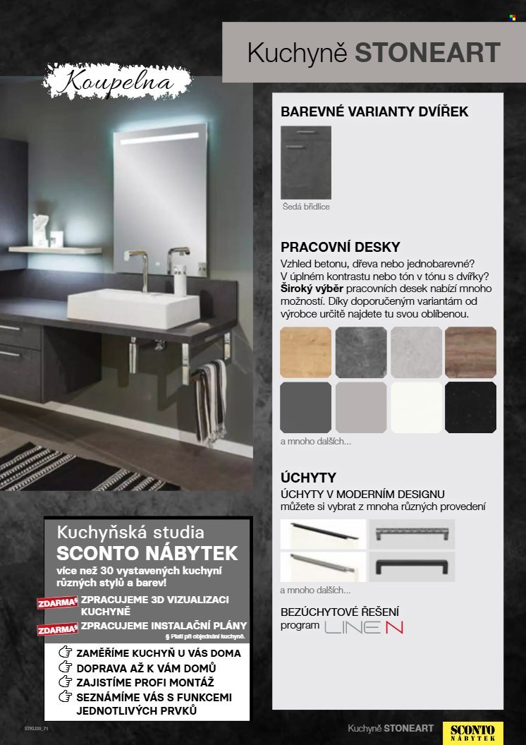 SCONTO NÁBYTEK leták - Katalog kuchyní (2026-01-07)