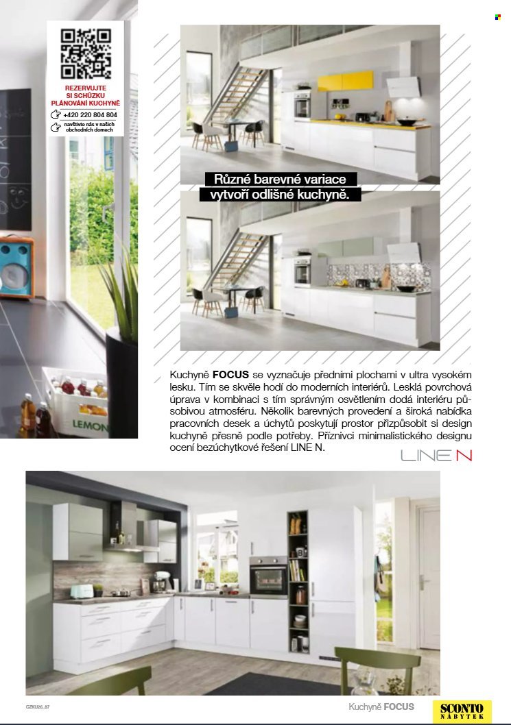 SCONTO NÁBYTEK leták - Katalog kuchyní (2026-01-07)