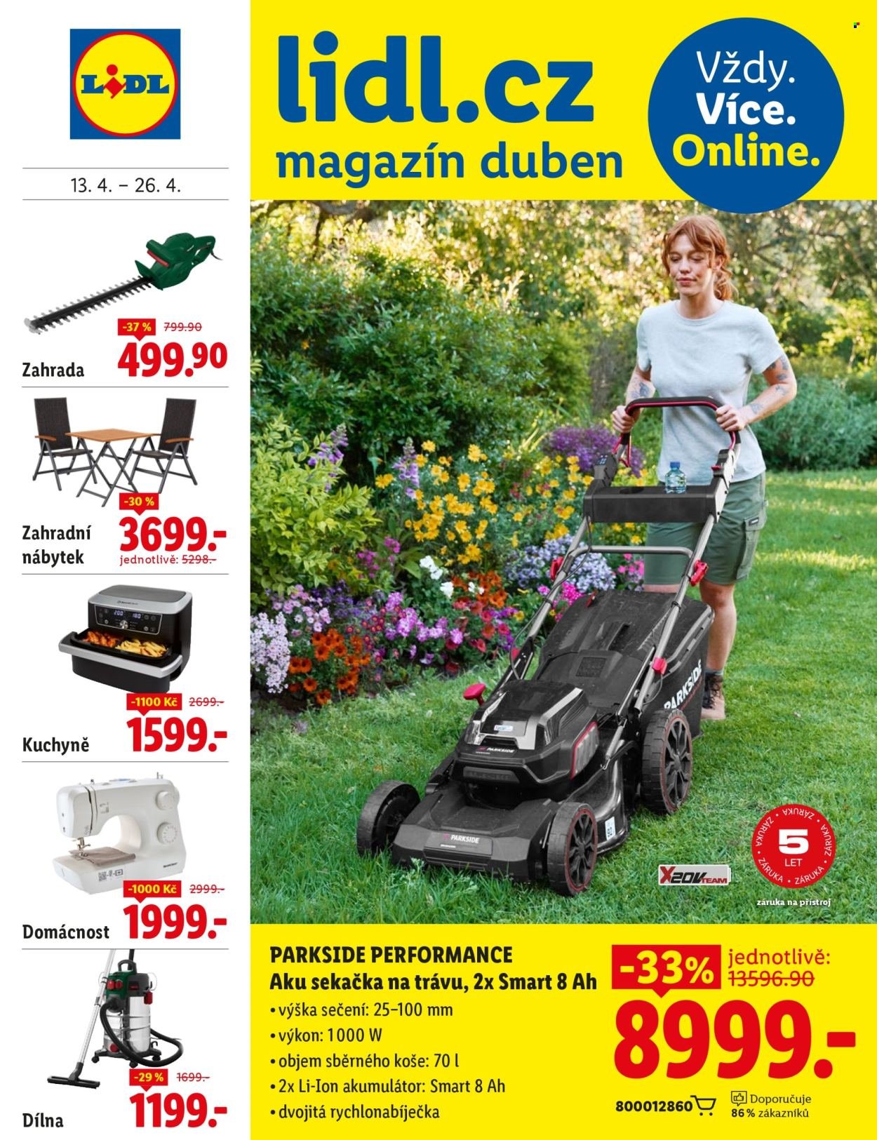 LIDL leták - Magazín duben (2026-04-13 - 2026-04-26)