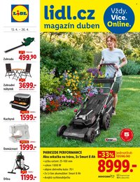 LIDL leták - Magazín duben (2026-04-13 - 2026-04-26)