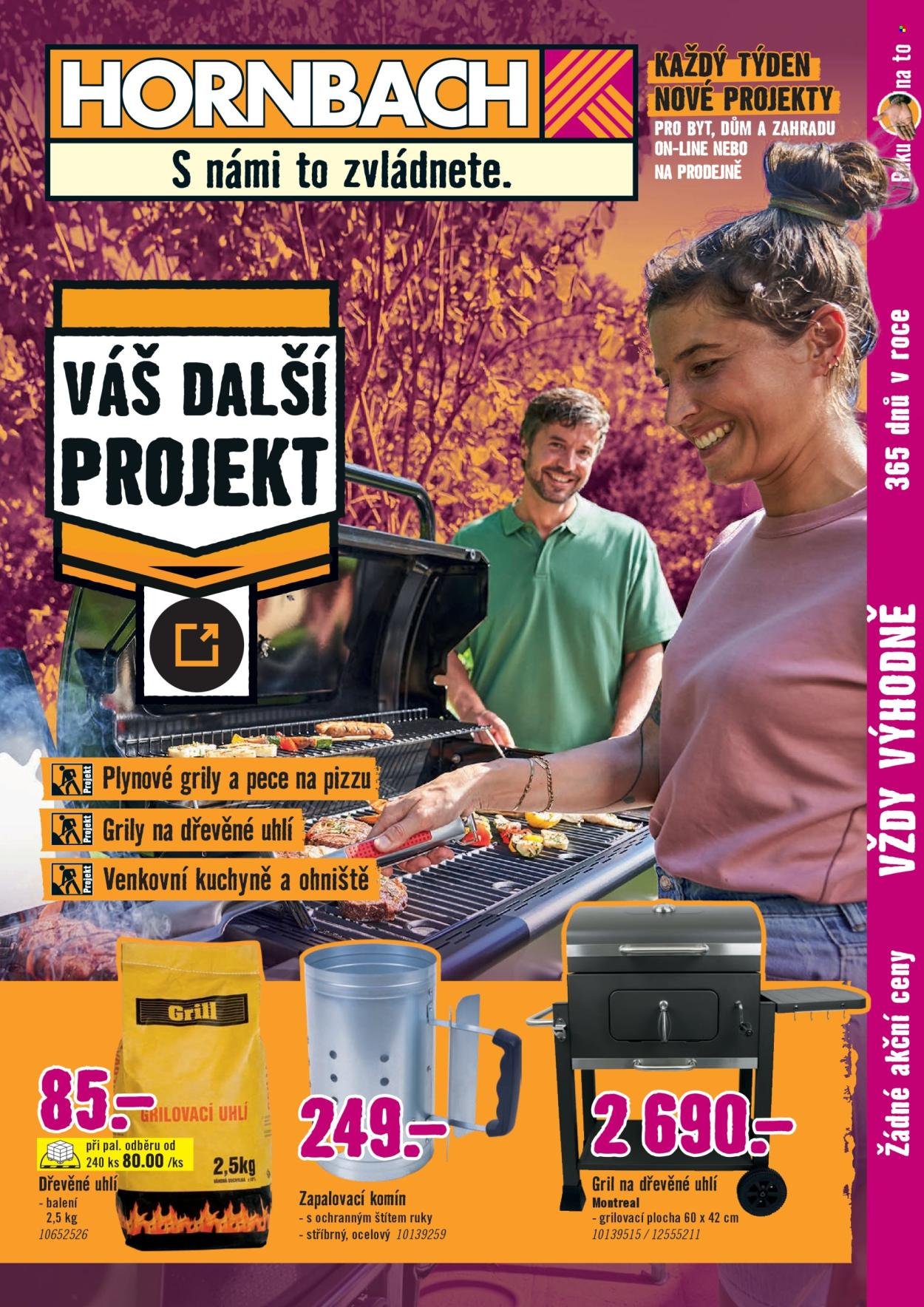 HORNBACH leták - Váš další projekt - Grily a příslušenství (2026-04-29 - 2026-05-13)