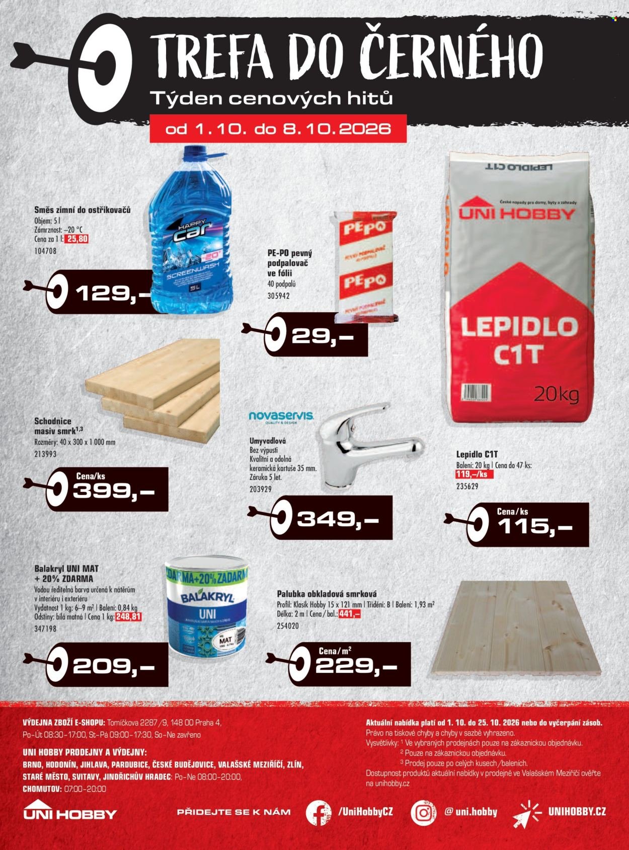 UNI HOBBY leták - Vem to od podlahy