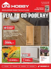 UNI HOBBY leták - Vem to od podlahy