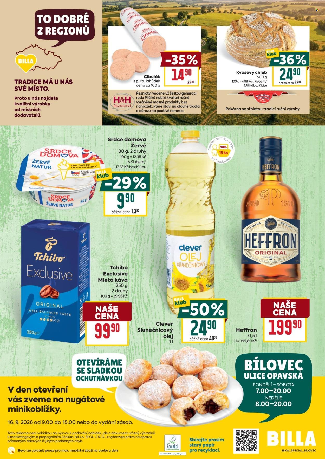 BILLA leták - Speciál: Bílovec