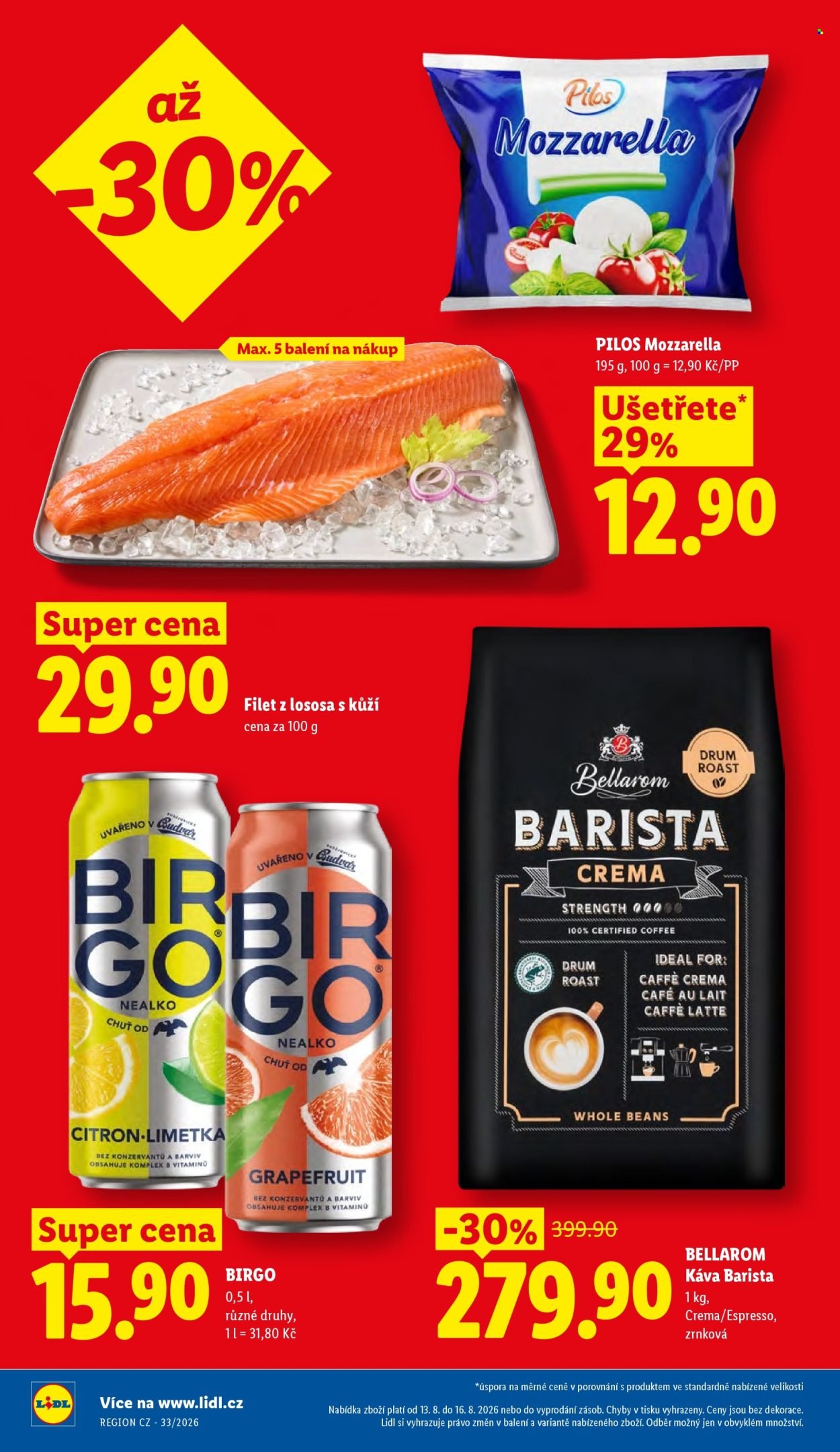 LIDL leták - Od čtvrtka 13.8.2026