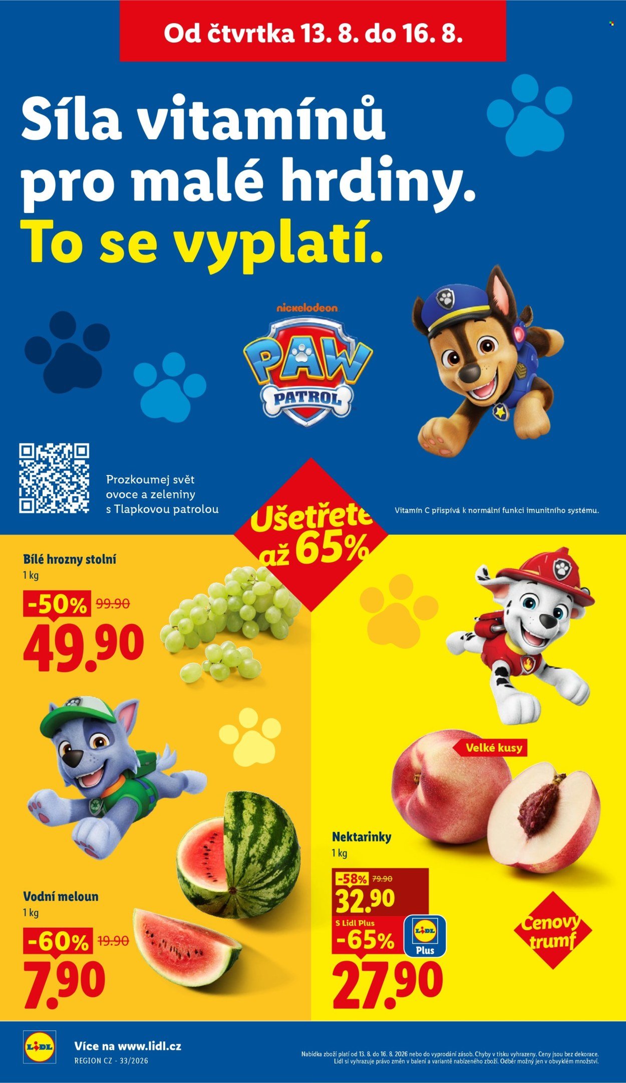 LIDL leták - Od čtvrtka 13.8.2026
