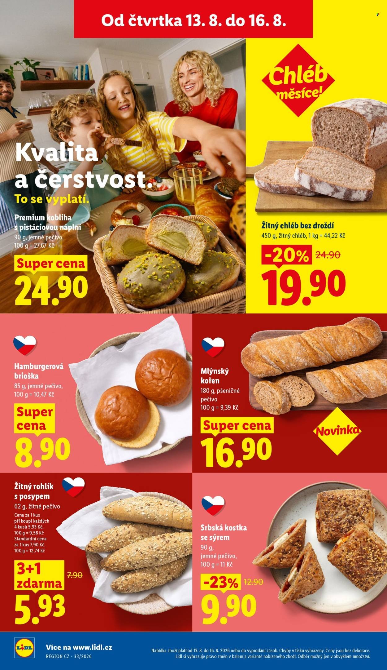 LIDL leták - Od čtvrtka 13.8.2026