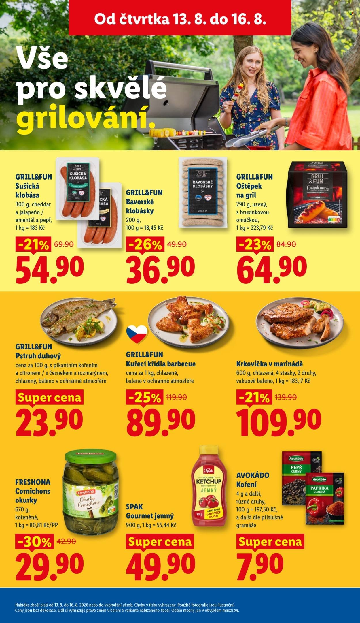 LIDL leták - Od čtvrtka 13.8.2026