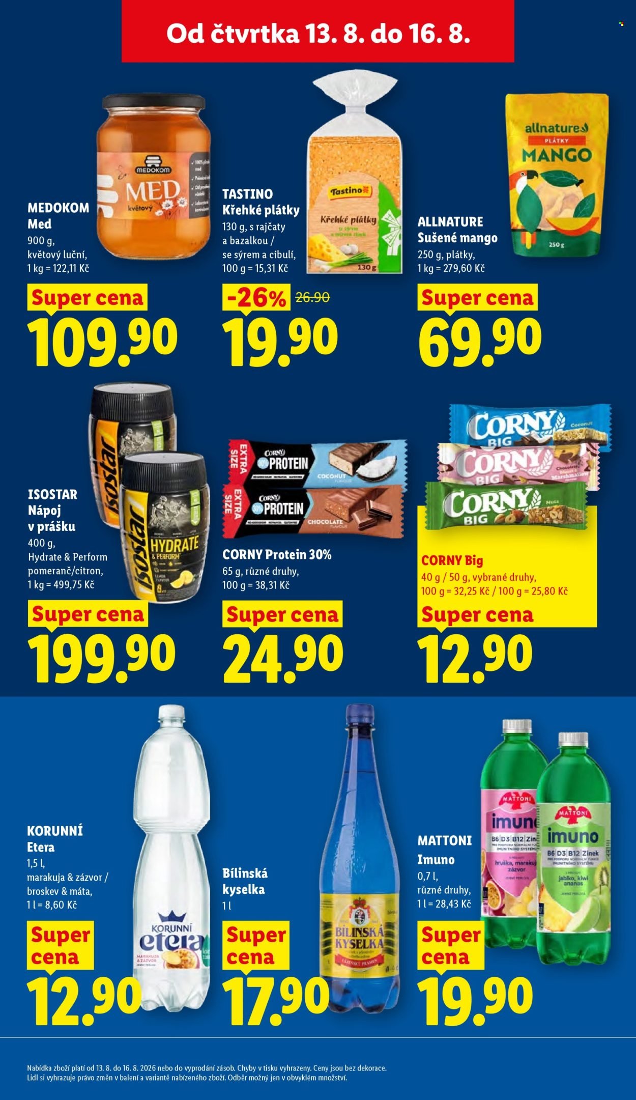 LIDL leták - Od čtvrtka 13.8.2026