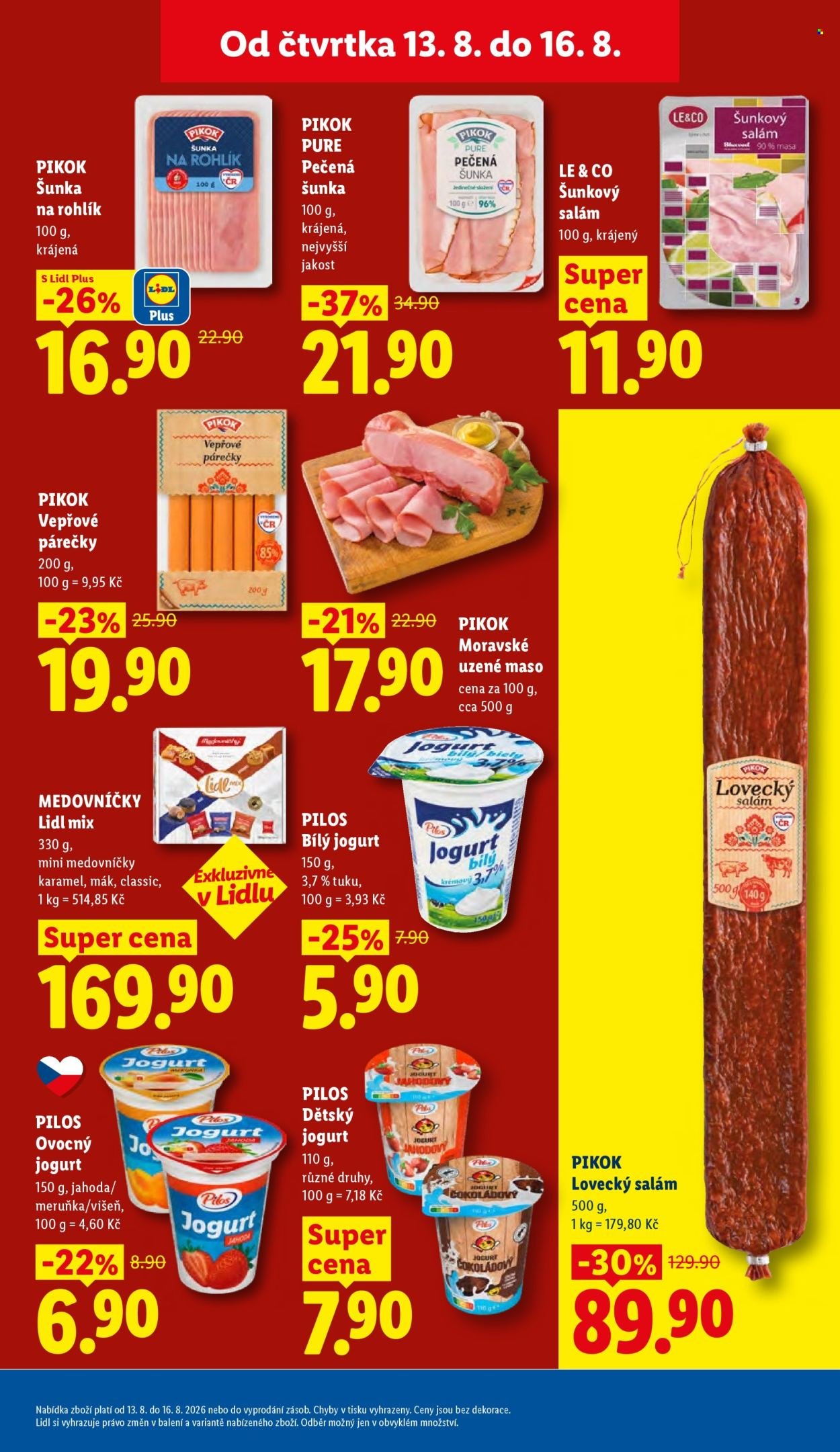 LIDL leták - Od čtvrtka 13.8.2026