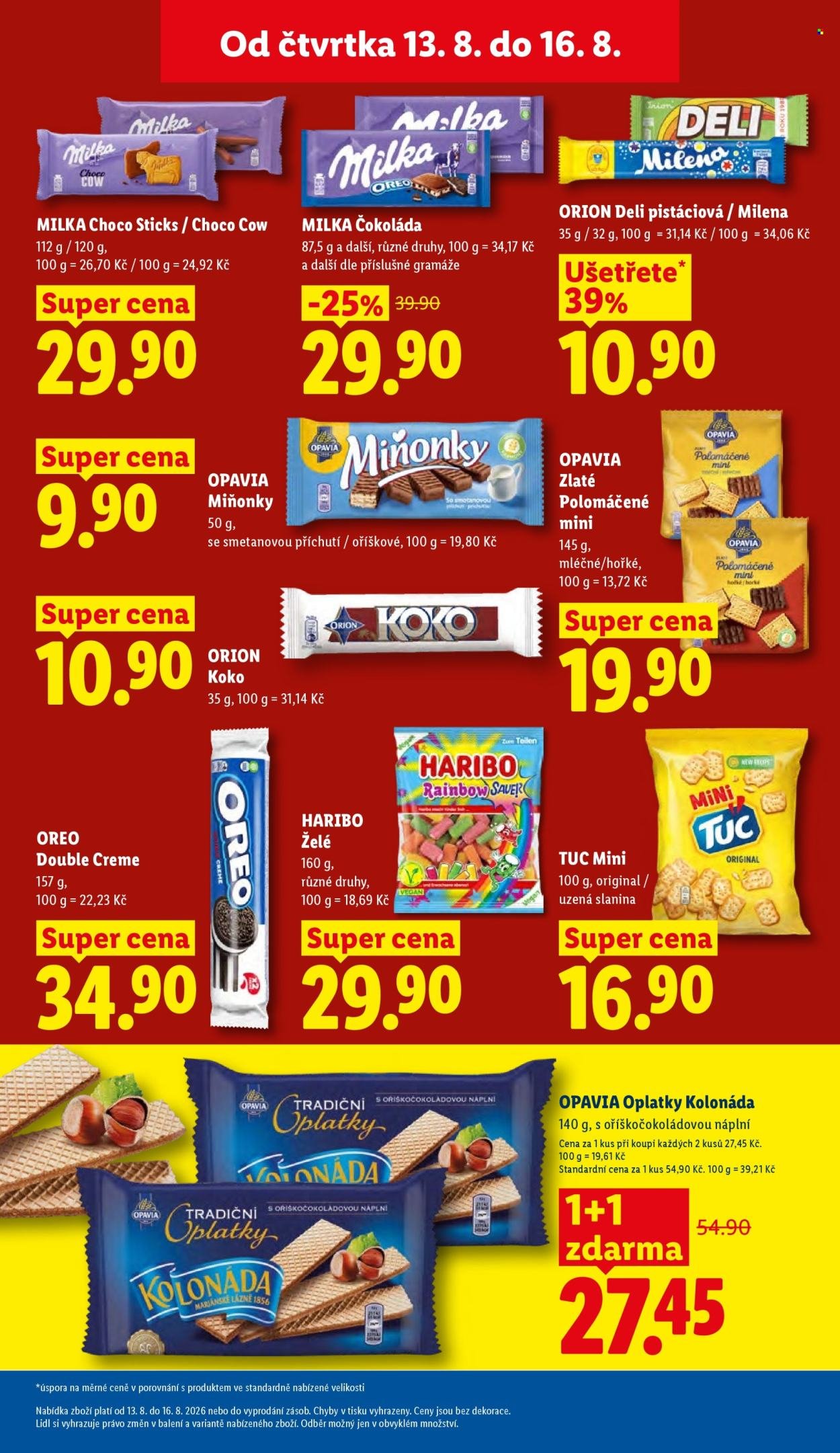 LIDL leták - Od čtvrtka 13.8.2026