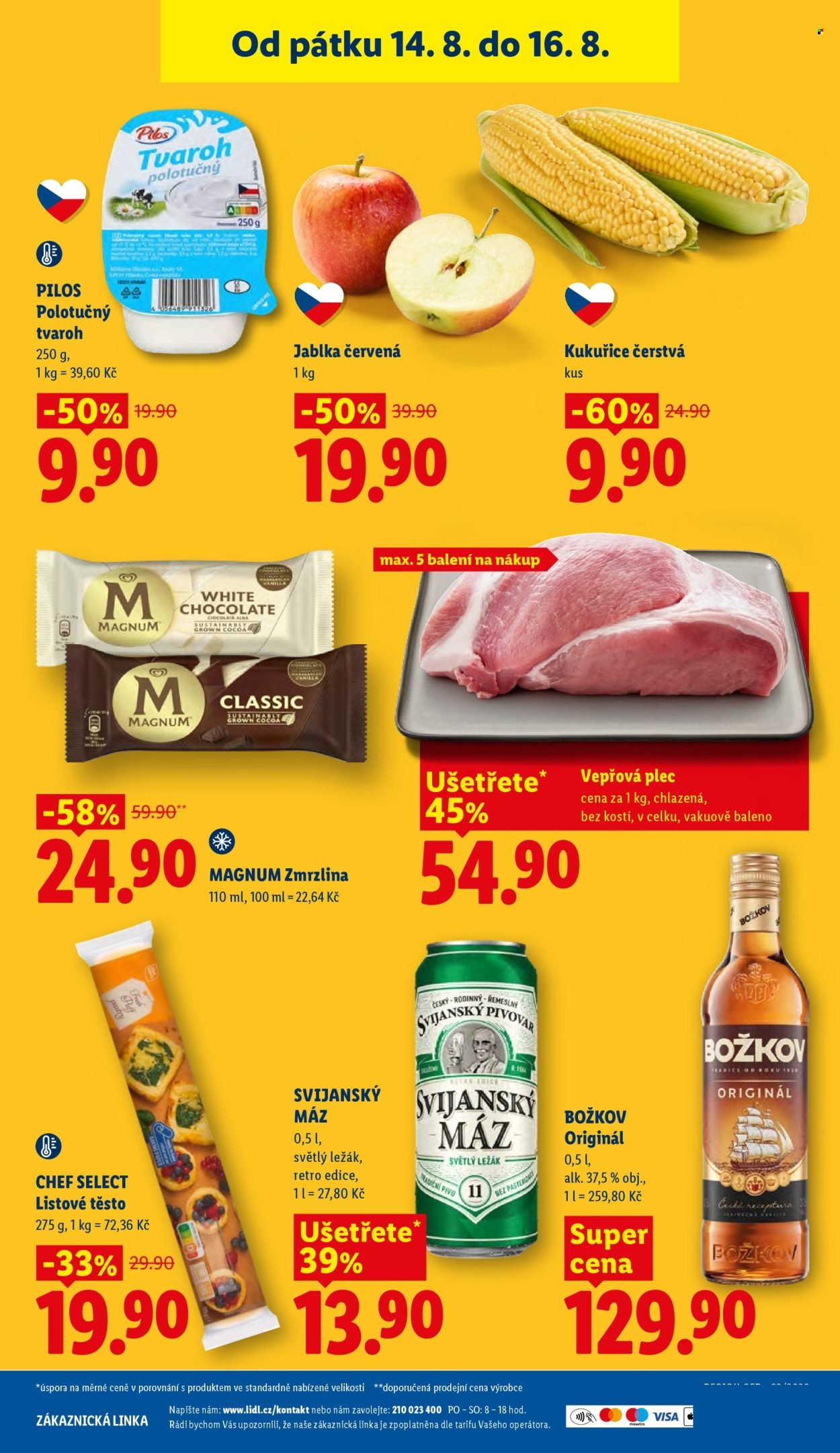 LIDL leták - Od čtvrtka 13.8.2026