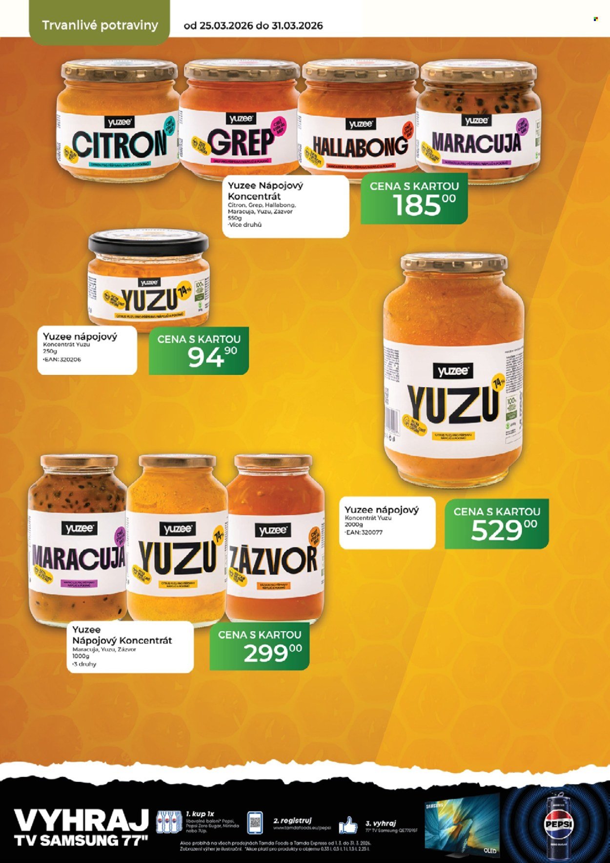 TAMDA FOODS leták - Od středy 25.3.2026 (2026-03-25 - 2026-03-31)