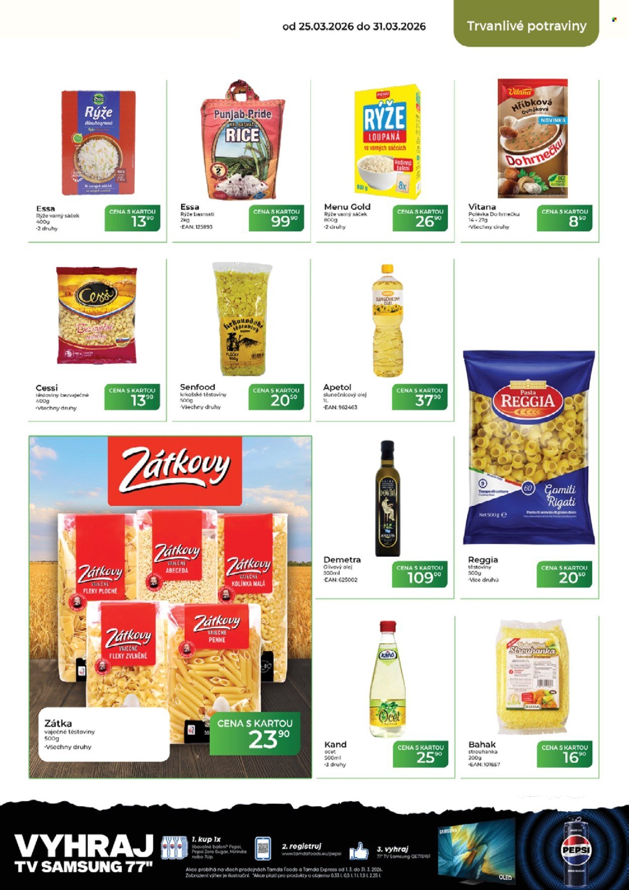 TAMDA FOODS leták - Od středy 25.3.2026 (2026-03-25 - 2026-03-31)