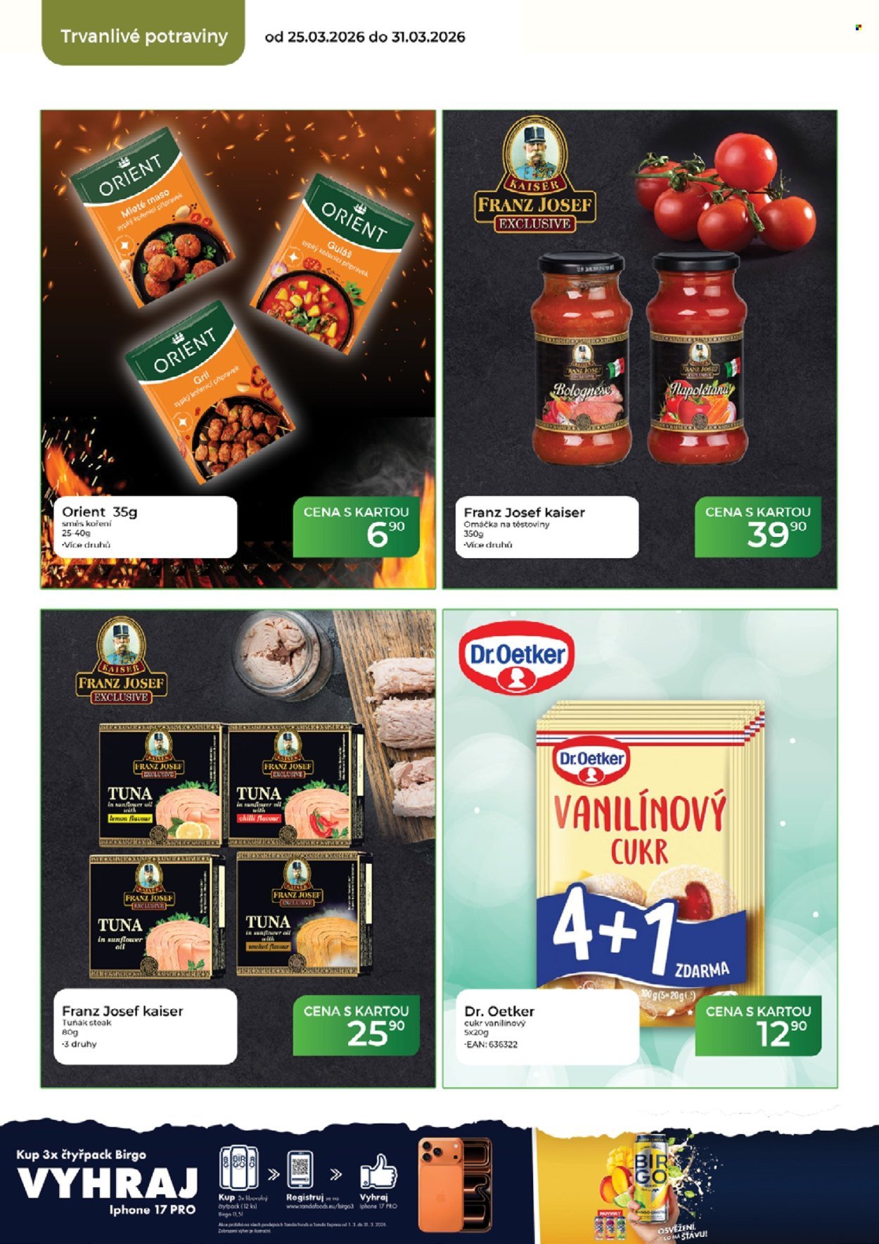TAMDA FOODS leták - Od středy 25.3.2026 (2026-03-25 - 2026-03-31)
