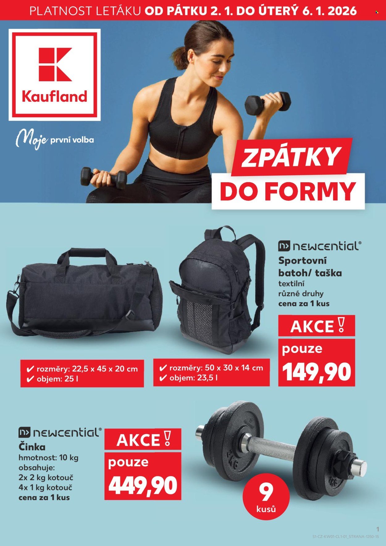 KAUFLAND leták - Zpátky do formy (2026-01-02 - 2026-01-06)