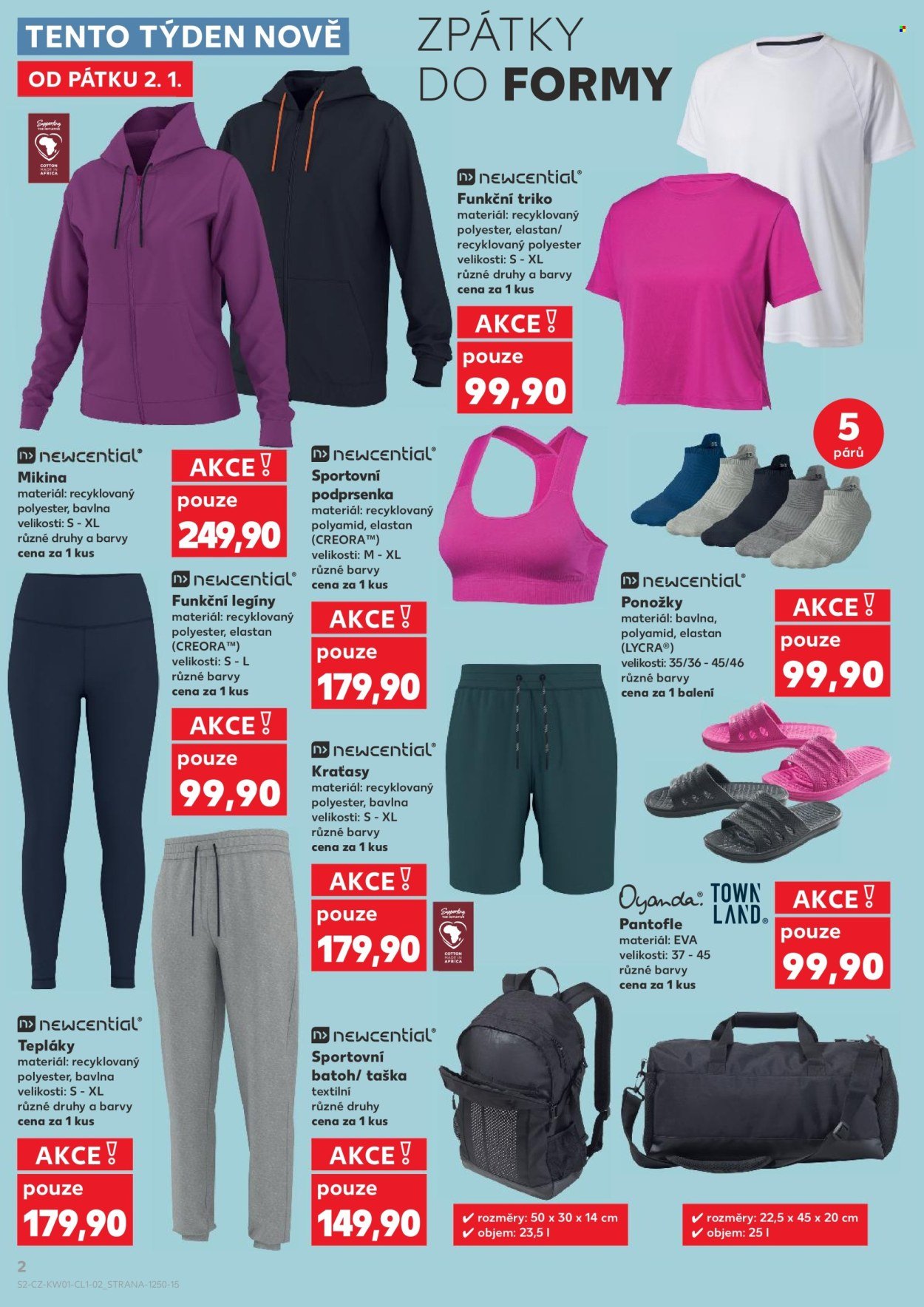 KAUFLAND leták - Zpátky do formy (2026-01-02 - 2026-01-06)