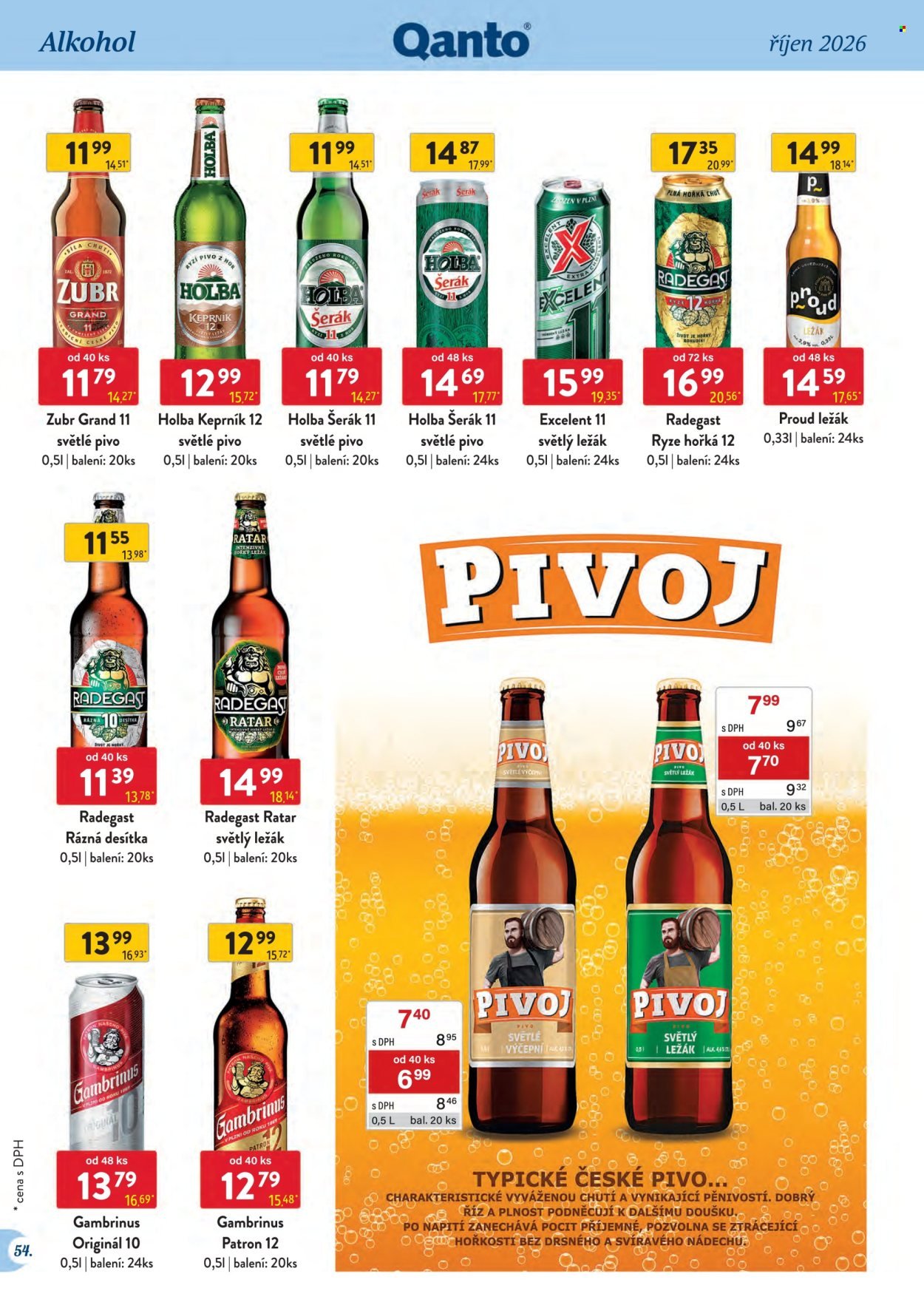 ASTUR & QANTO leták - Od čtvrtka 1.10.2026
