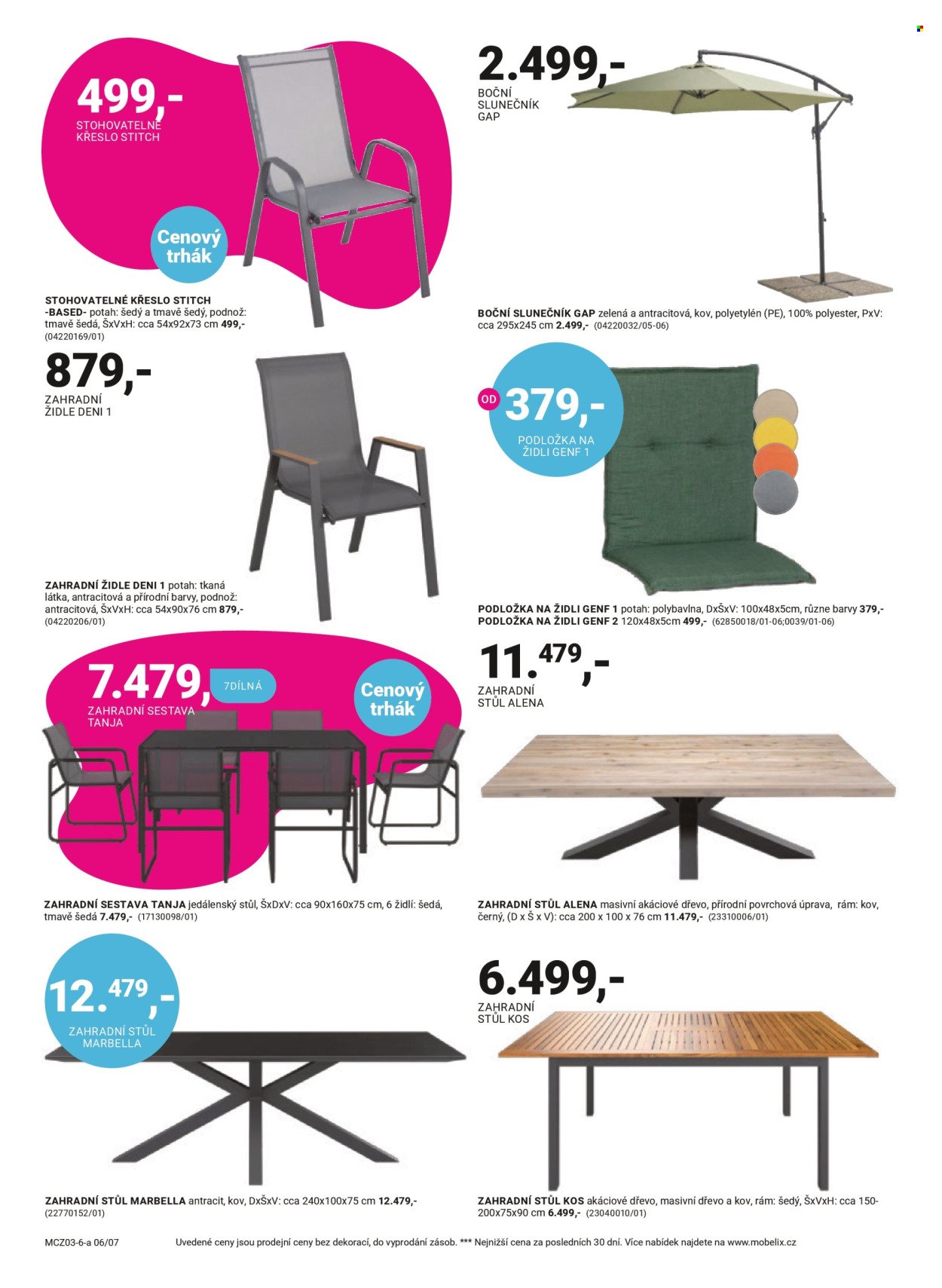 MÖBELIX leták - Nový look zahrady dostupný všem (2026-03-09 - 2026-04-05)