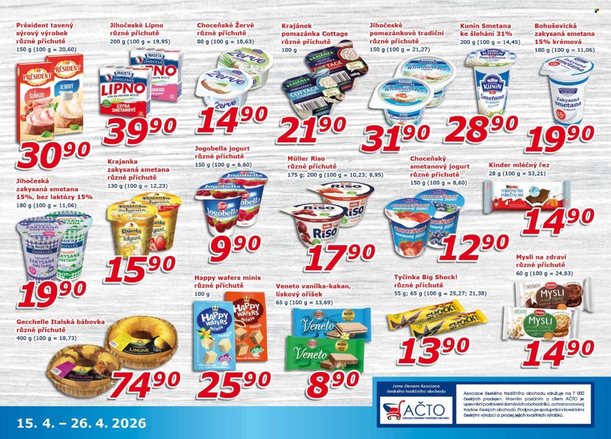 ESO MARKET leták - Od středy 15.4.2026 (2026-04-15 - 2026-04-26)