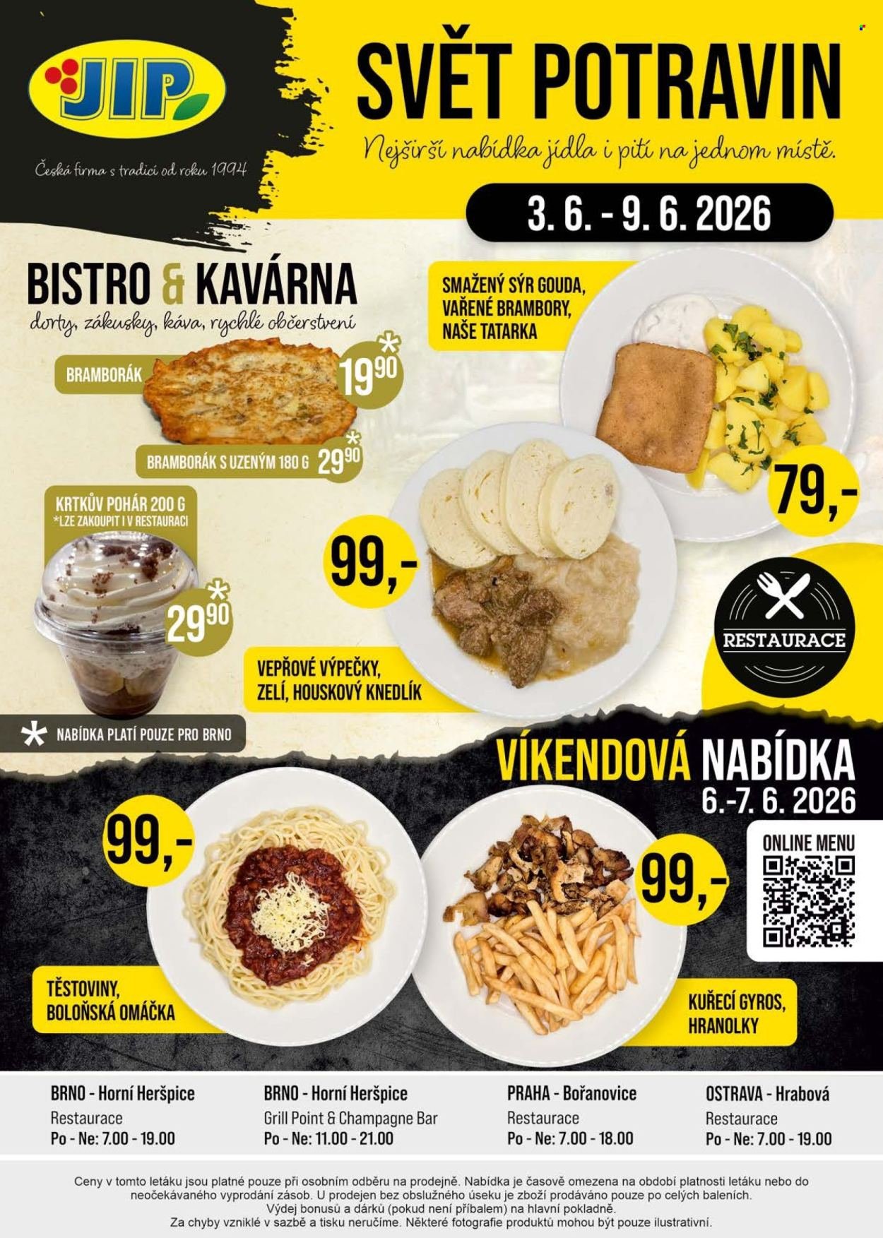 JIP leták - Svět potravin