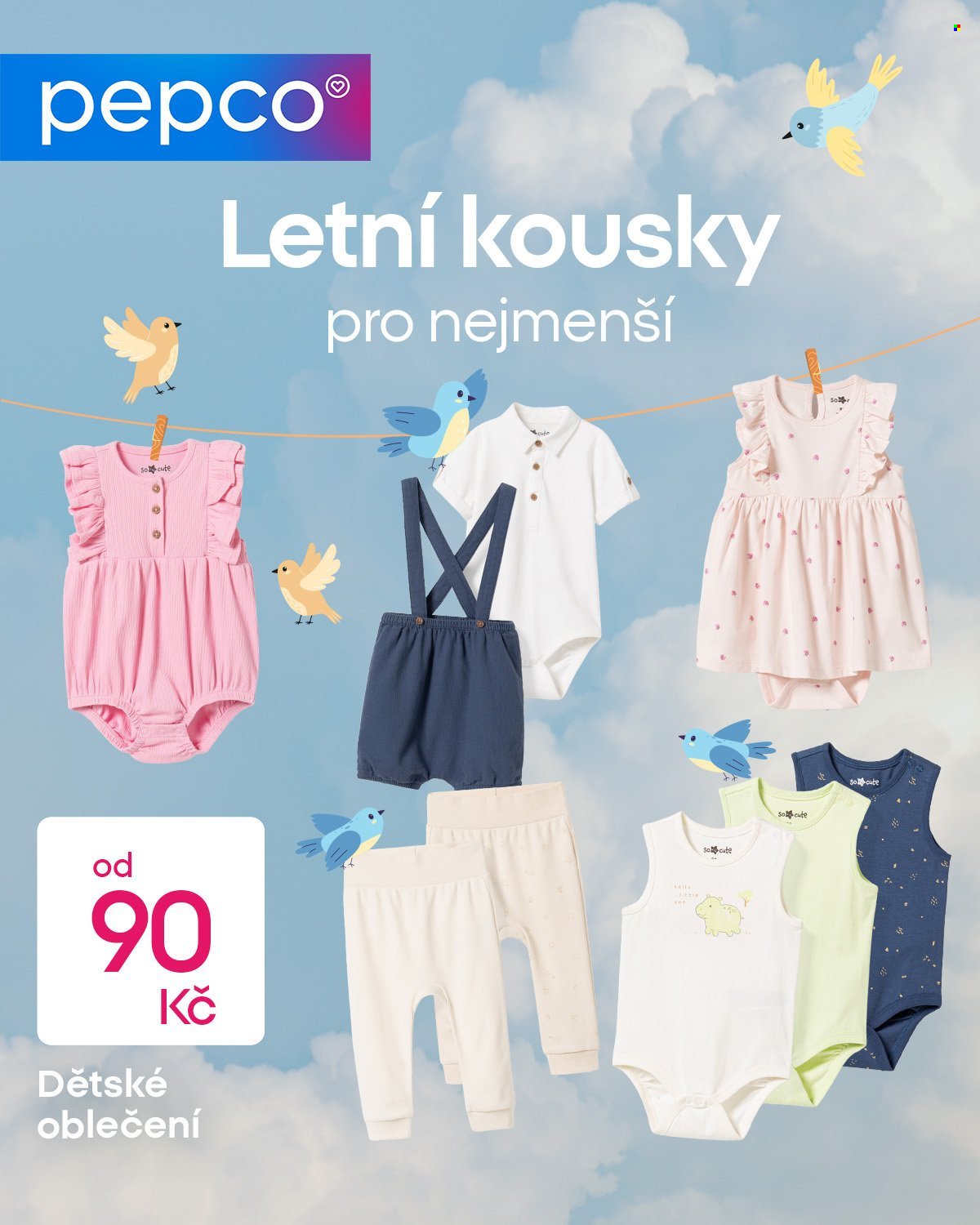 PEPCO leták - Letní kousky pro nejmenší (2026-05-18)