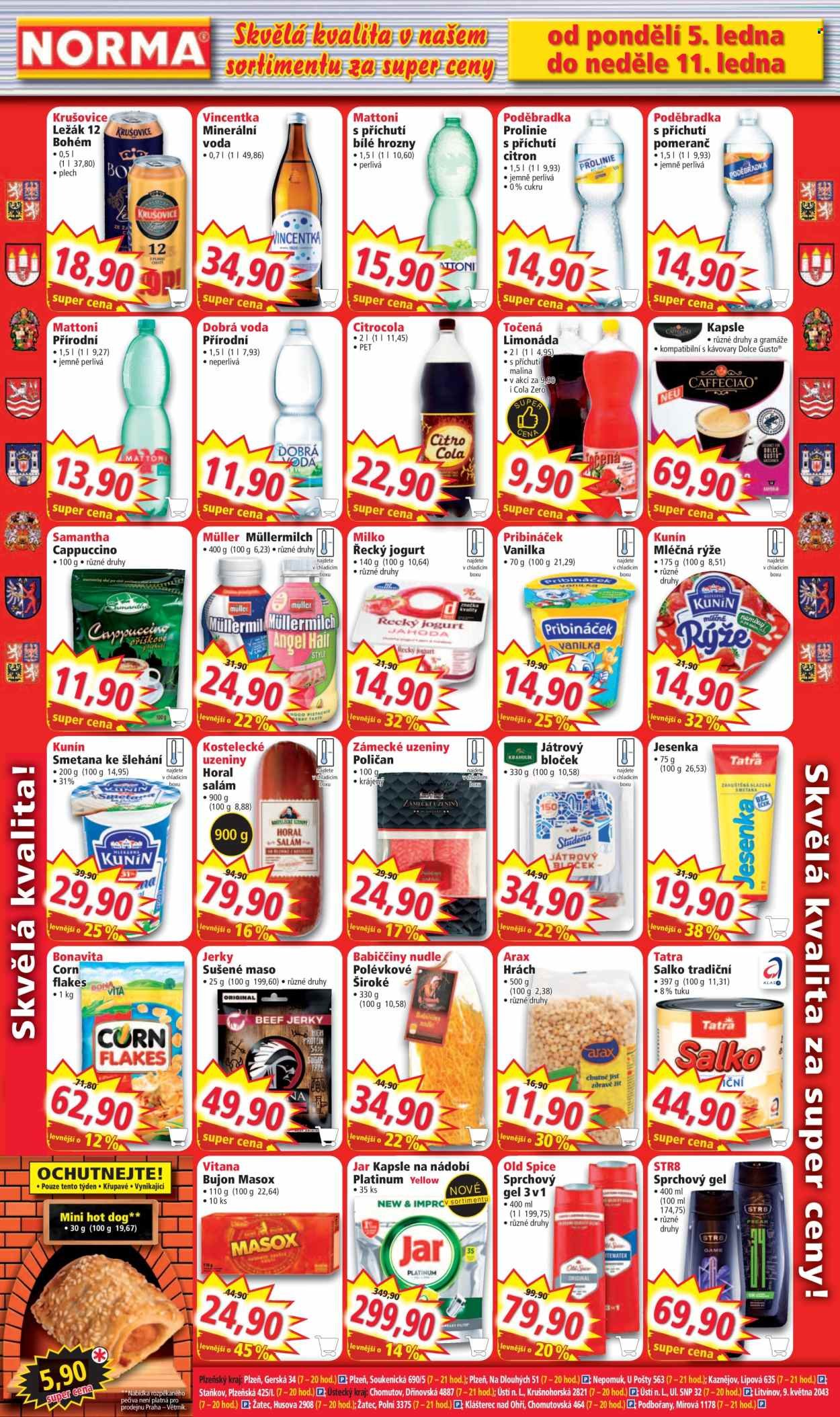 NORMA leták - Od pondělí 5.1.2026 (2026-01-05 - 2026-01-11)