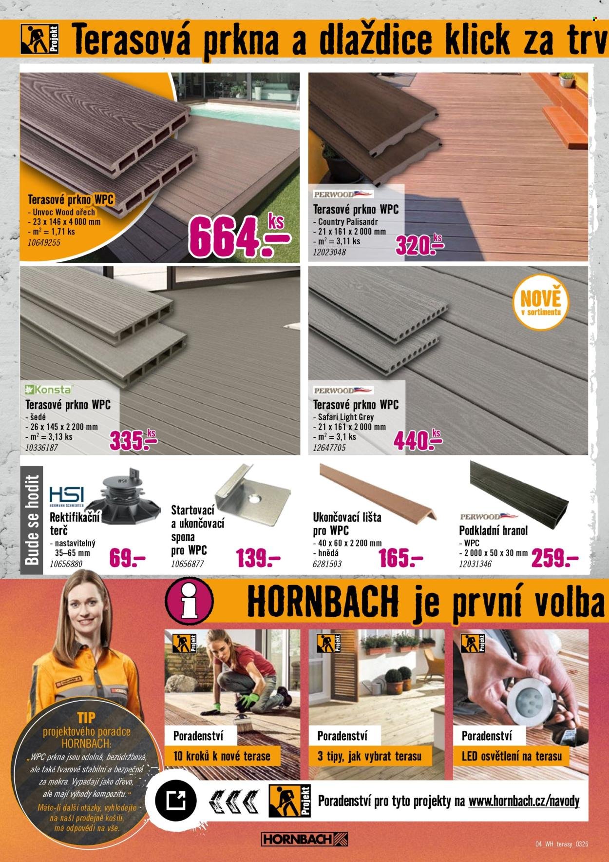 HORNBACH leták - Váš další projekt - Terasa (2026-03-11 - 2026-03-25)
