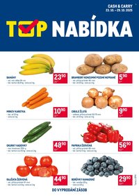 MAKRO leták - TOP ovoce a zelenina (2025-10-23 - 2025-10-29)
