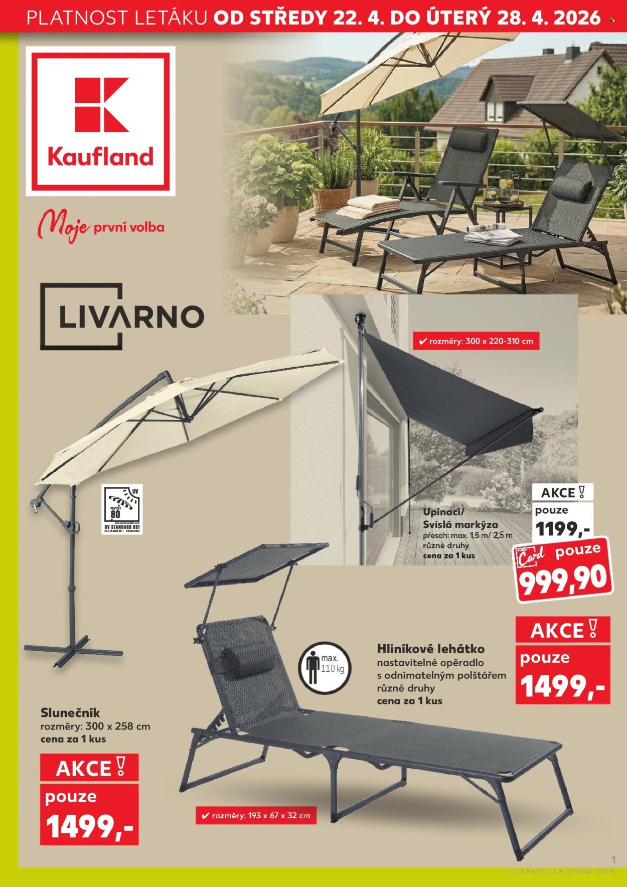 KAUFLAND leták - Spotřební zboží (2026-04-22 - 2026-04-28)