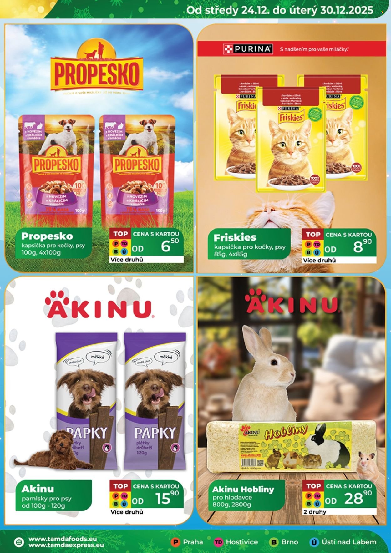 TAMDA FOODS leták - Od středy 24.12.2025 (2025-12-24 - 2025-12-30)
