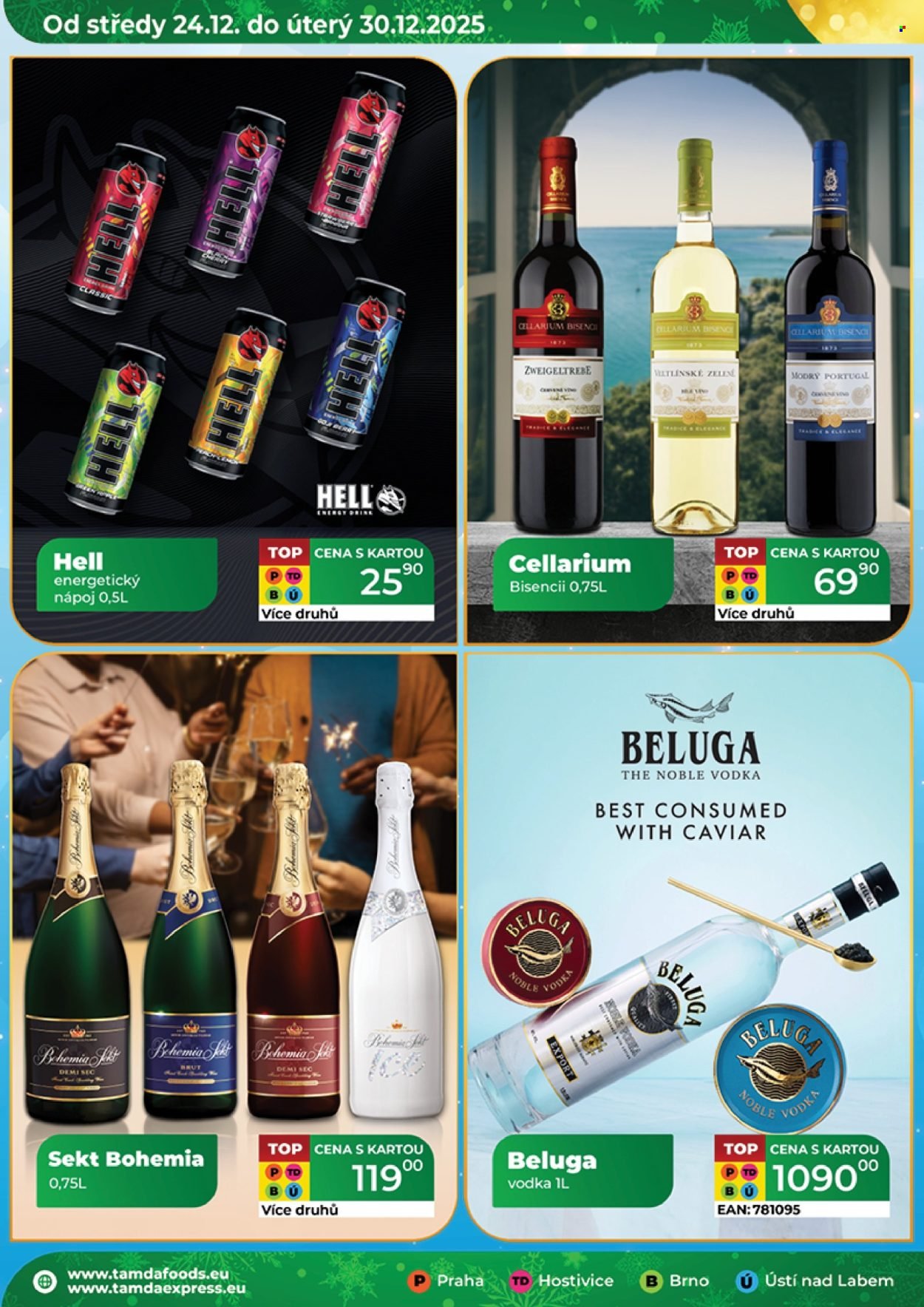 TAMDA FOODS leták - Od středy 24.12.2025 (2025-12-24 - 2025-12-30)