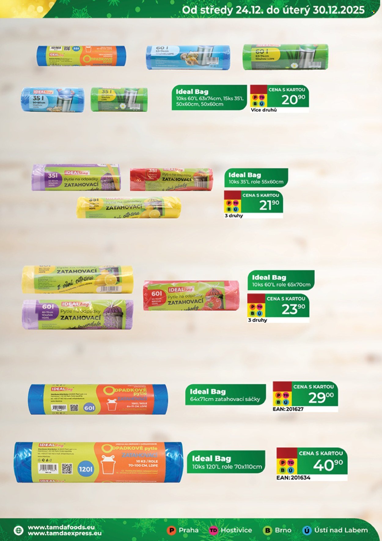 TAMDA FOODS leták - Od středy 24.12.2025 (2025-12-24 - 2025-12-30)