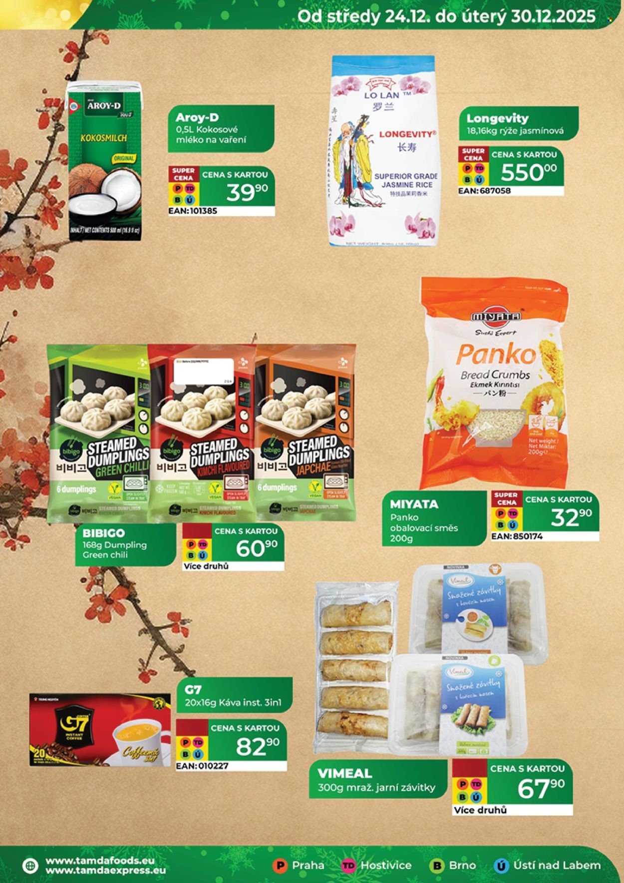 TAMDA FOODS leták - Od středy 24.12.2025 (2025-12-24 - 2025-12-30)