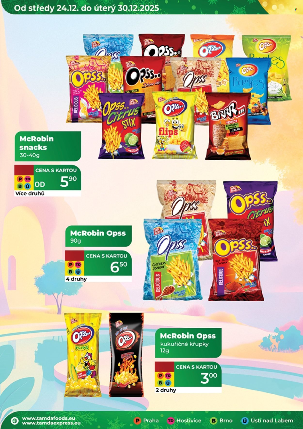 TAMDA FOODS leták - Od středy 24.12.2025 (2025-12-24 - 2025-12-30)