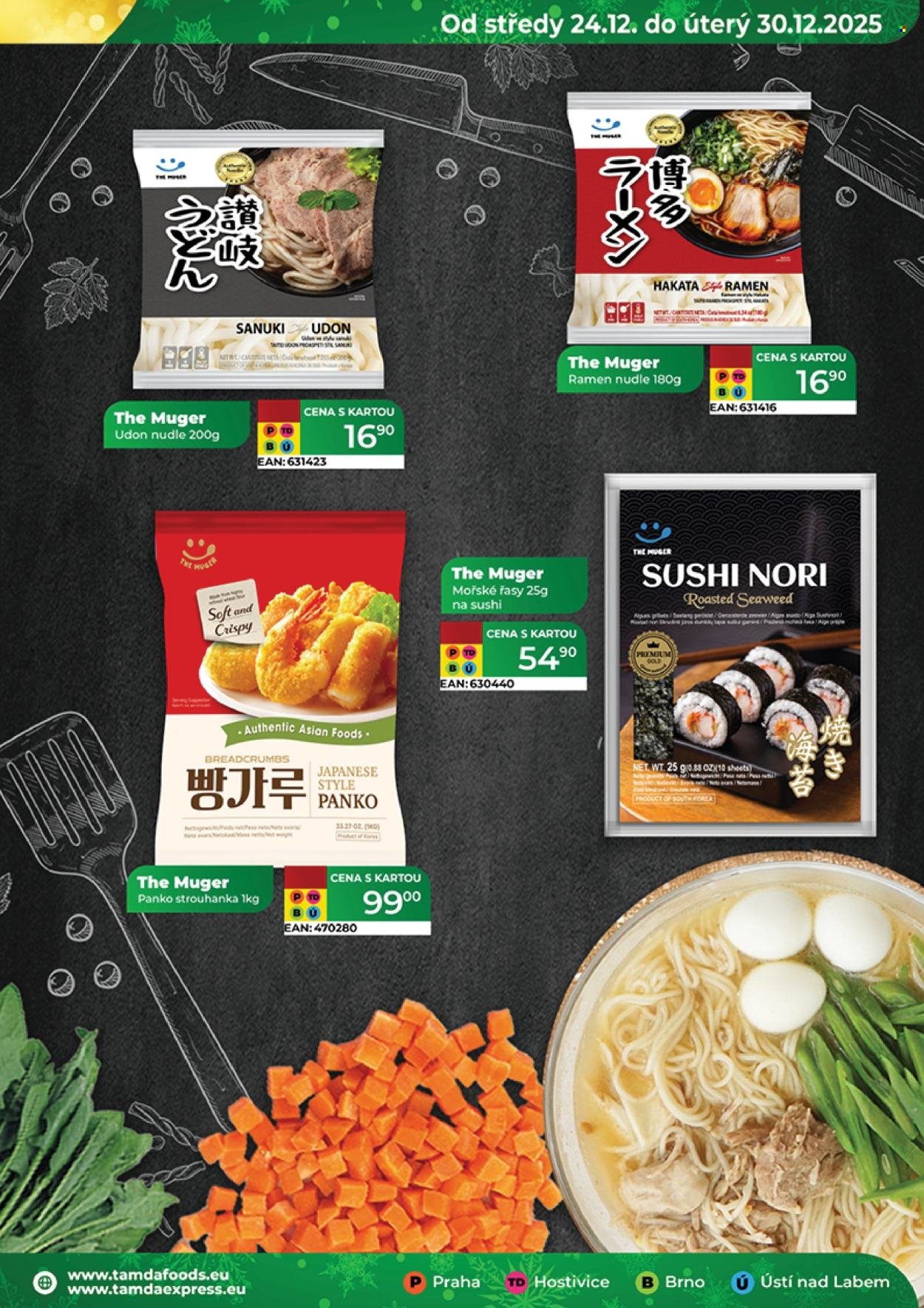 TAMDA FOODS leták - Od středy 24.12.2025 (2025-12-24 - 2025-12-30)