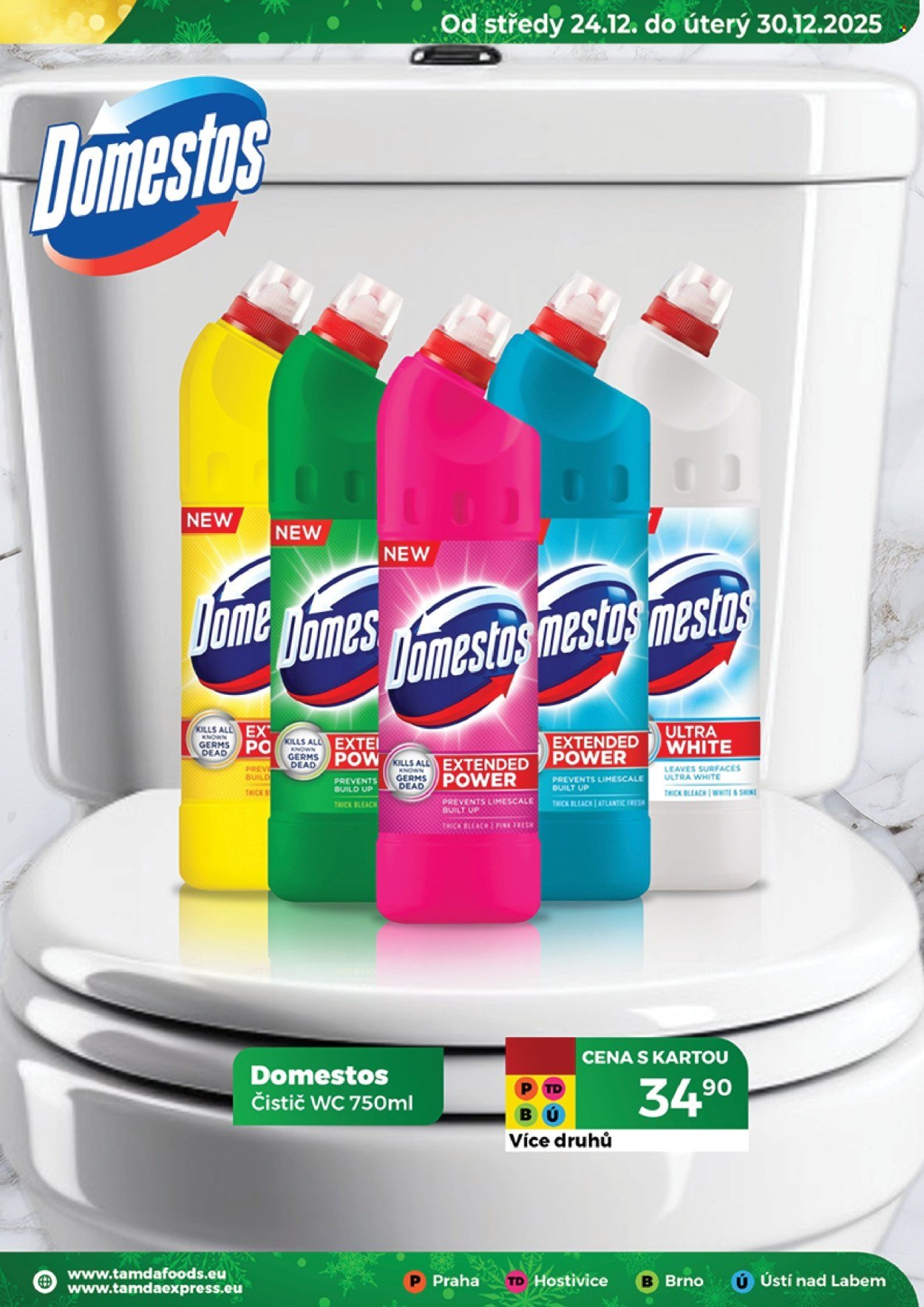 TAMDA FOODS leták - Od středy 24.12.2025 (2025-12-24 - 2025-12-30)