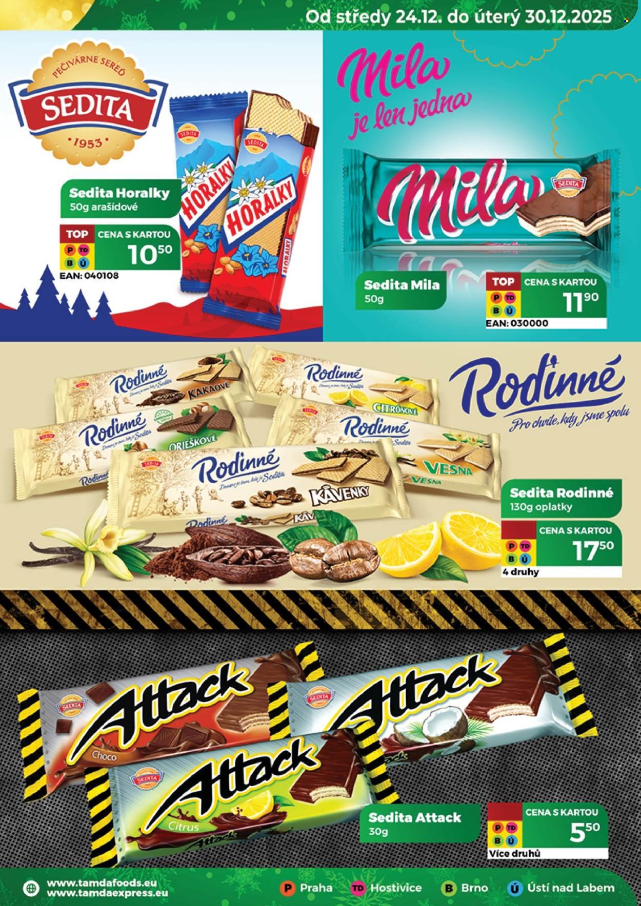 TAMDA FOODS leták - Od středy 24.12.2025 (2025-12-24 - 2025-12-30)