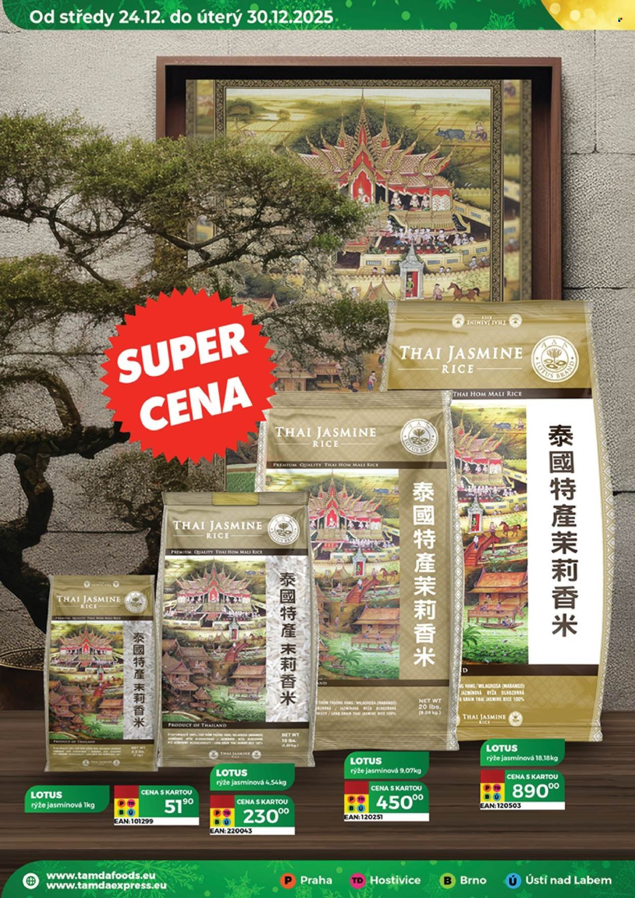 TAMDA FOODS leták - Od středy 24.12.2025 (2025-12-24 - 2025-12-30)