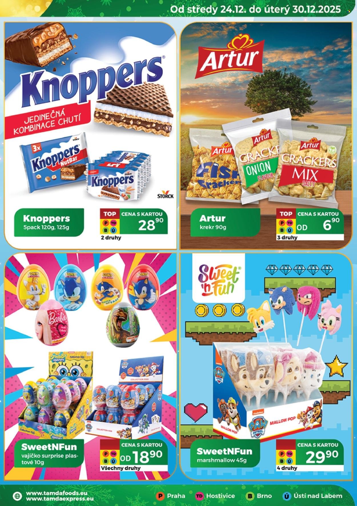 TAMDA FOODS leták - Od středy 24.12.2025 (2025-12-24 - 2025-12-30)