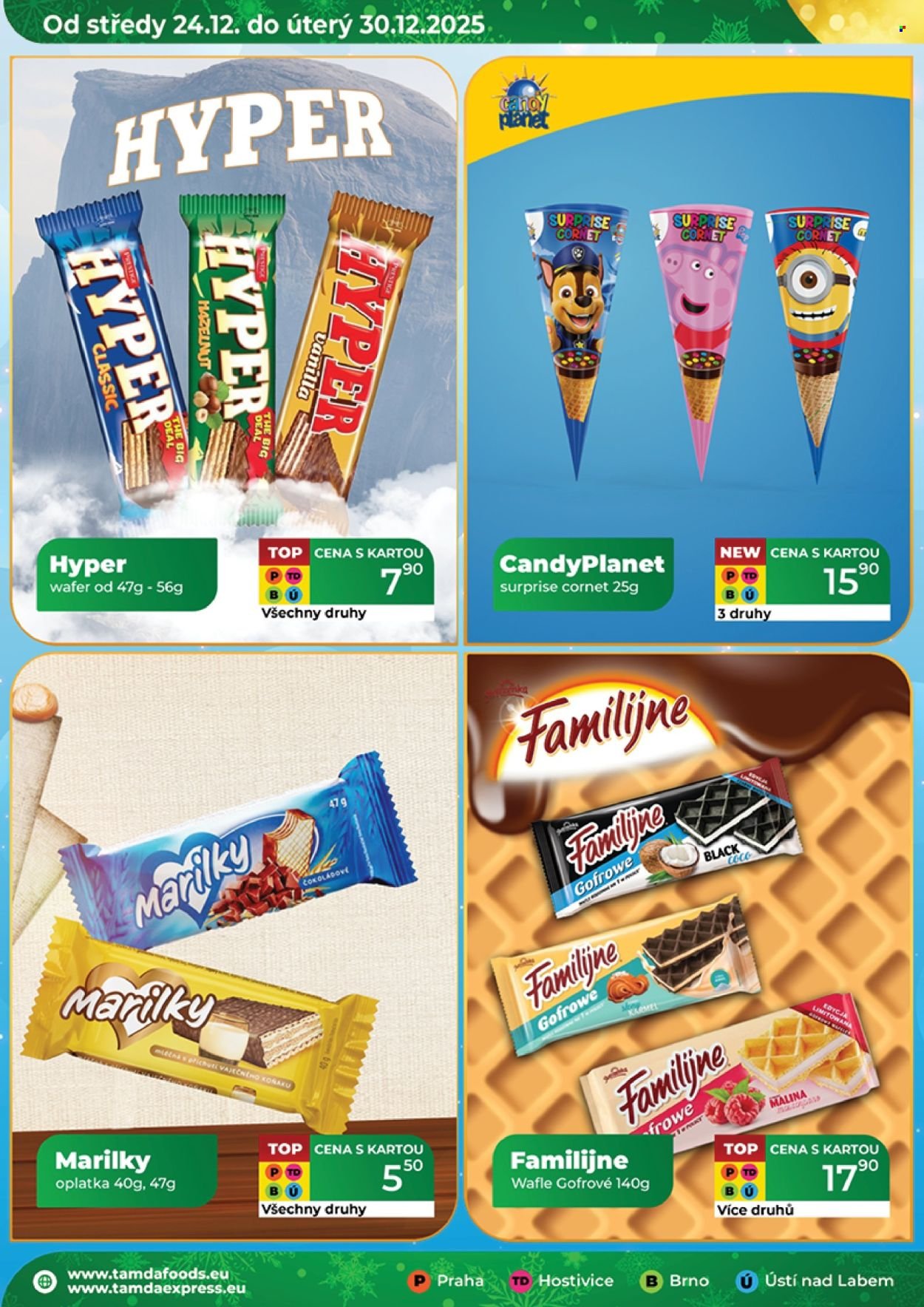 TAMDA FOODS leták - Od středy 24.12.2025 (2025-12-24 - 2025-12-30)