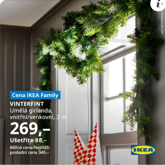 IKEA leták - Od pondělí 3.11.2025 (2025-11-03 - 2025-11-09)