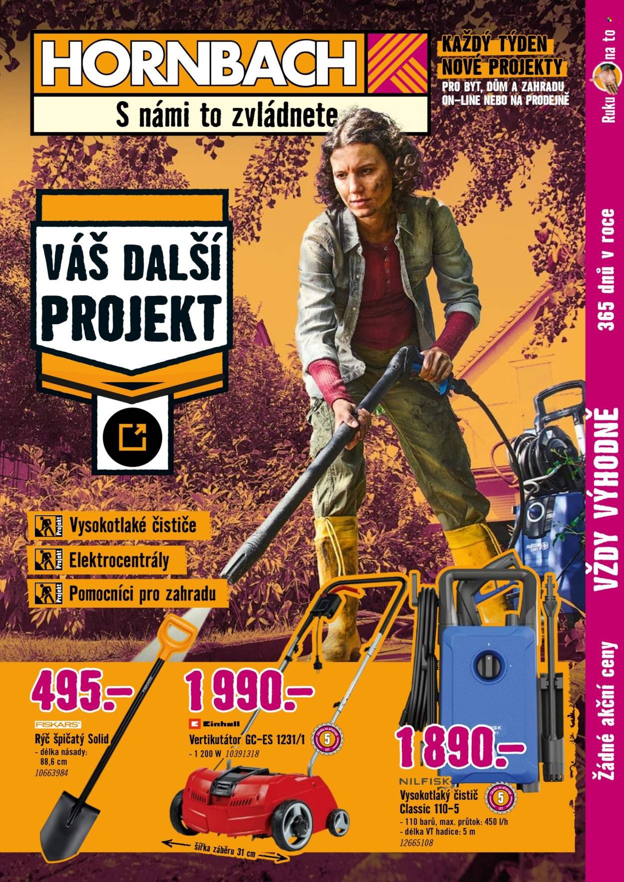 HORNBACH leták - Váš další projekt - Jarní úklid (2026-03-25 - 2026-04-08)