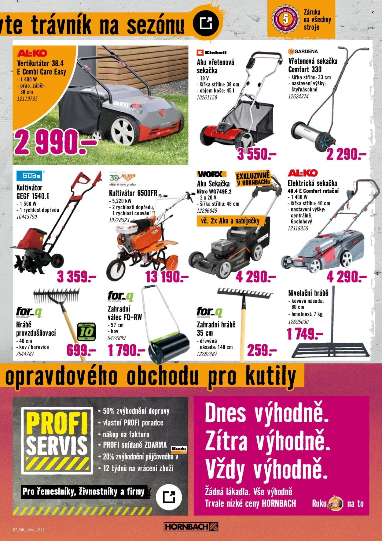 HORNBACH leták - Váš další projekt - Jarní úklid (2026-03-25 - 2026-04-08)