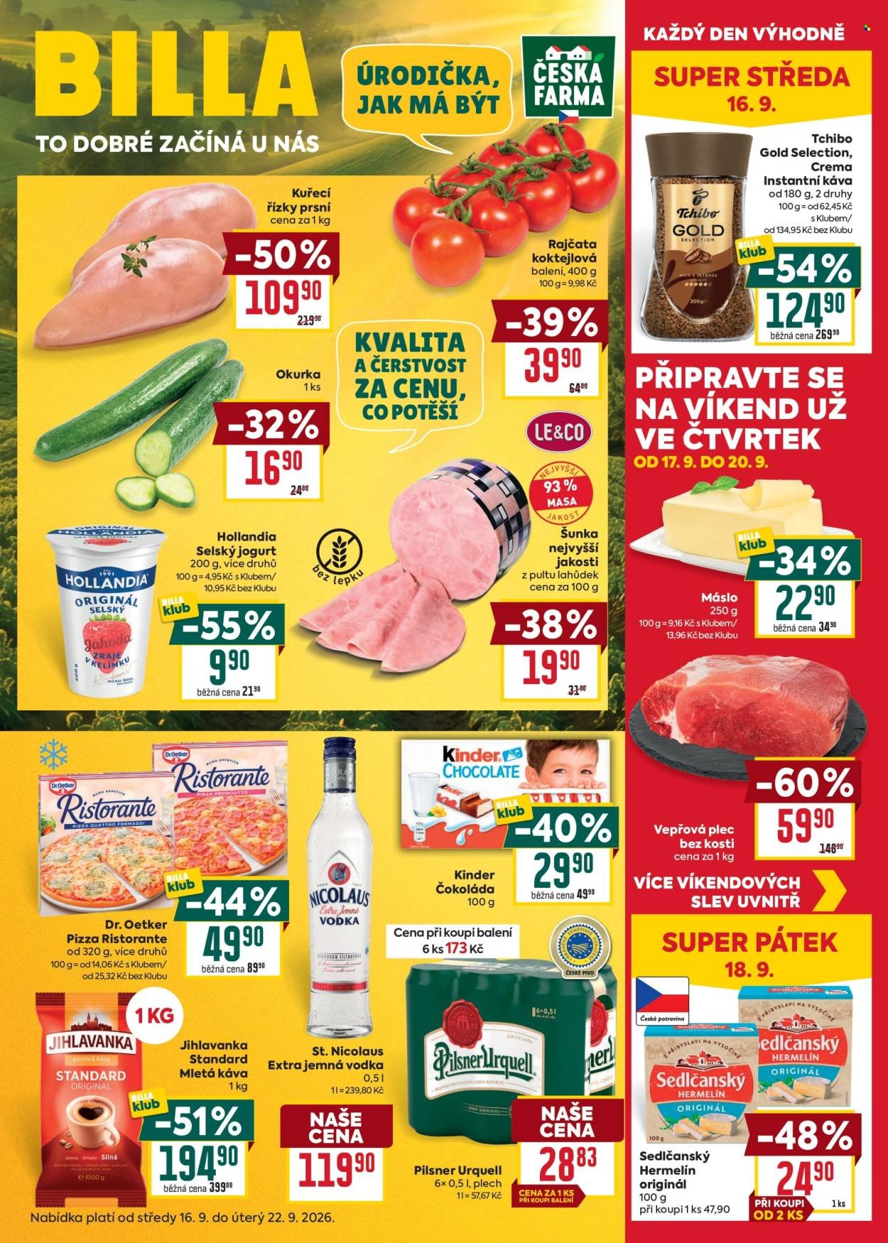 BILLA leták - Malý leták
