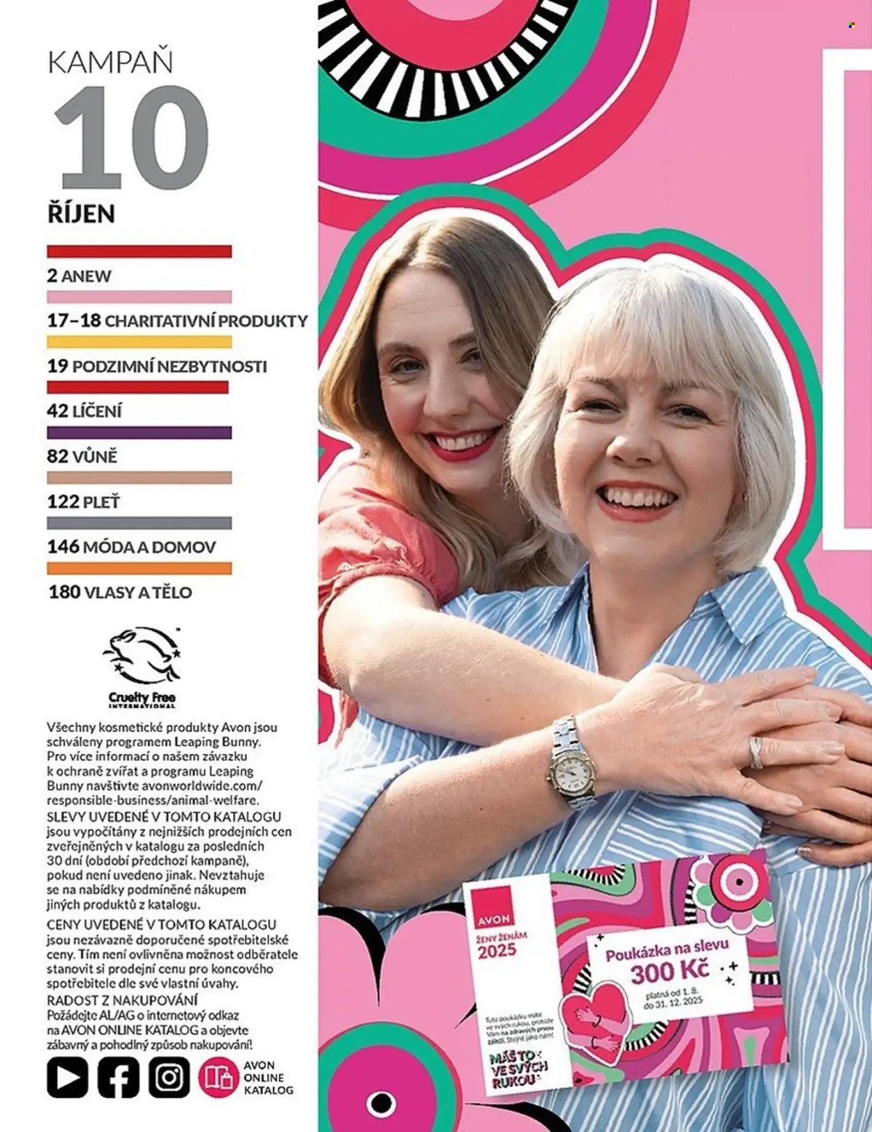 AVON leták - Katalog 10 (2025-10-01 - 2025-10-31)