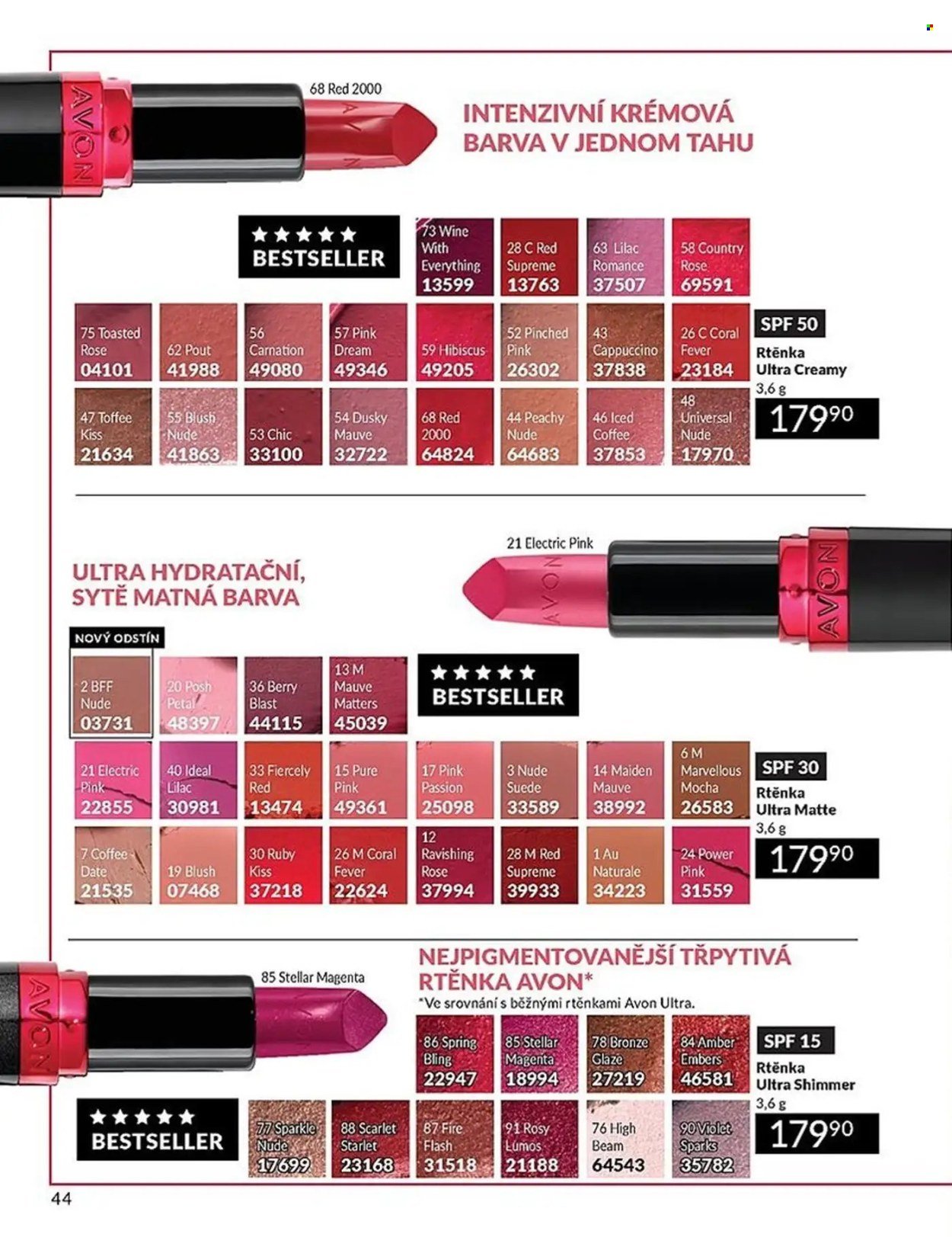 AVON leták - Katalog 10 (2025-10-01 - 2025-10-31)