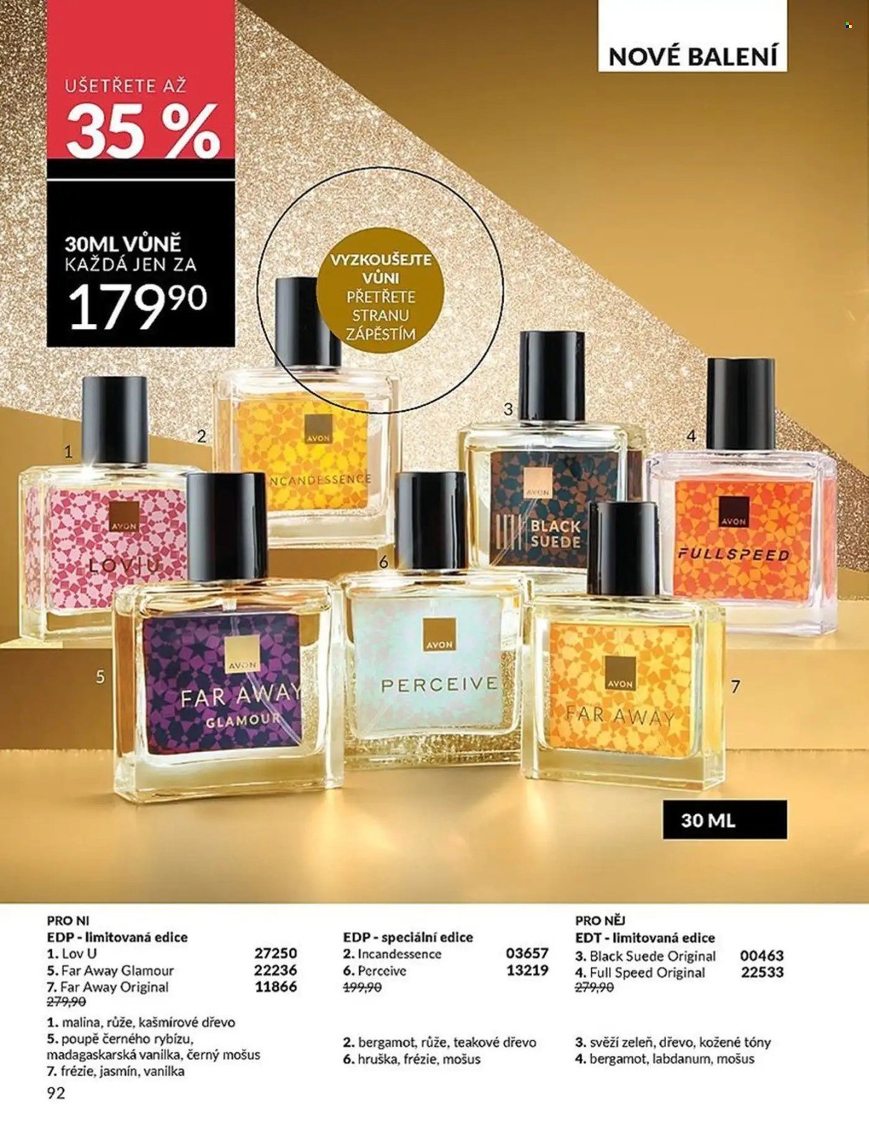 AVON leták - Katalog 10 (2025-10-01 - 2025-10-31)