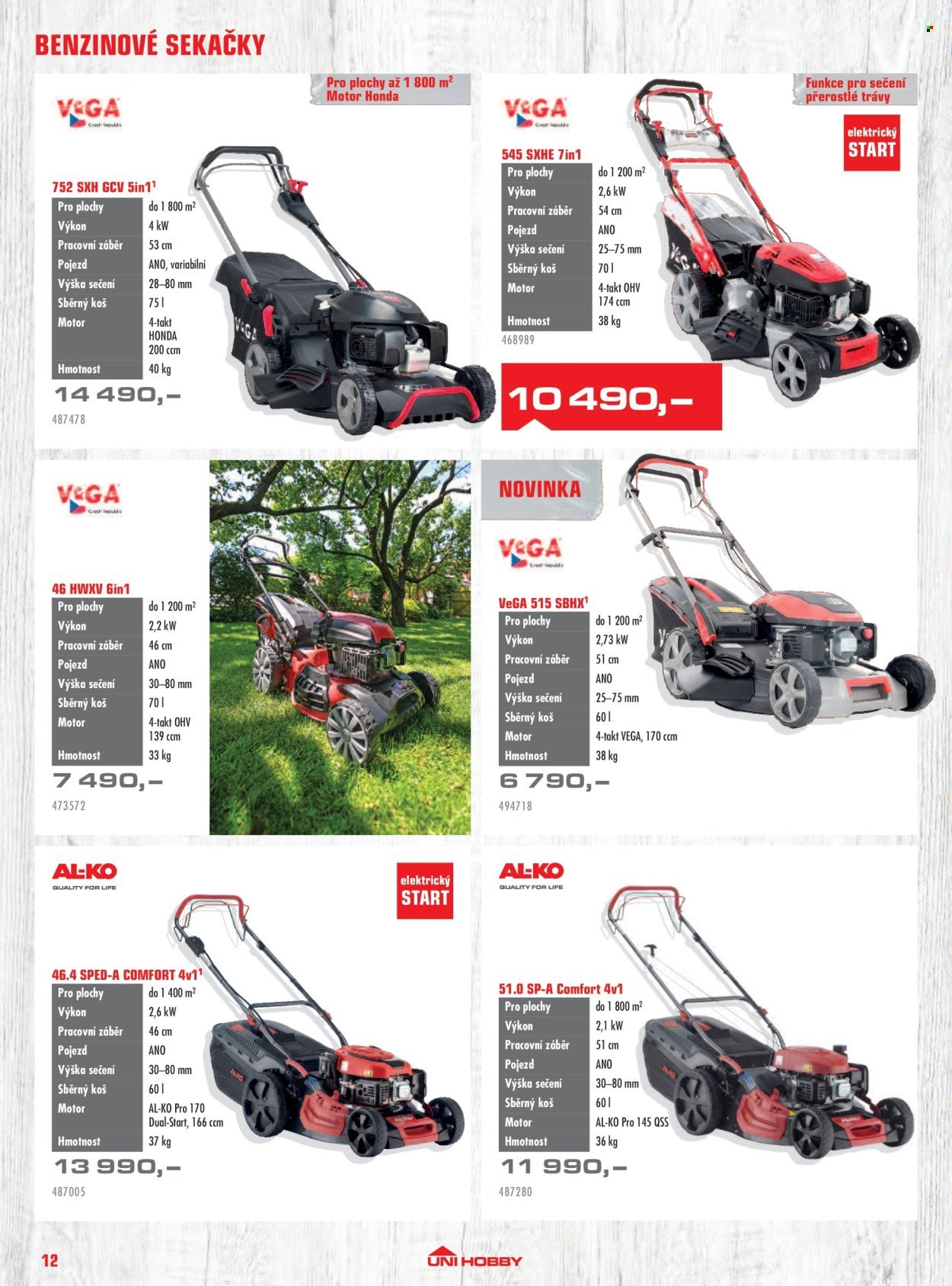 UNI HOBBY leták - Zahradní technika 2026 (2026-03-13 - 2026-08-31)