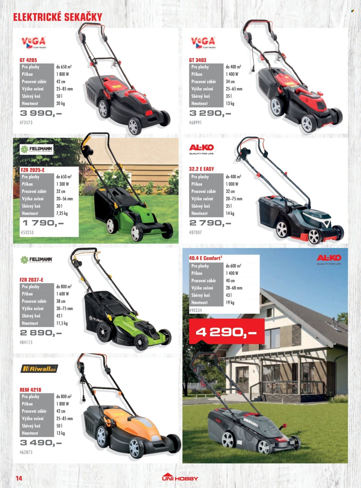 UNI HOBBY leták - Zahradní technika 2026 (2026-03-13 - 2026-08-31)